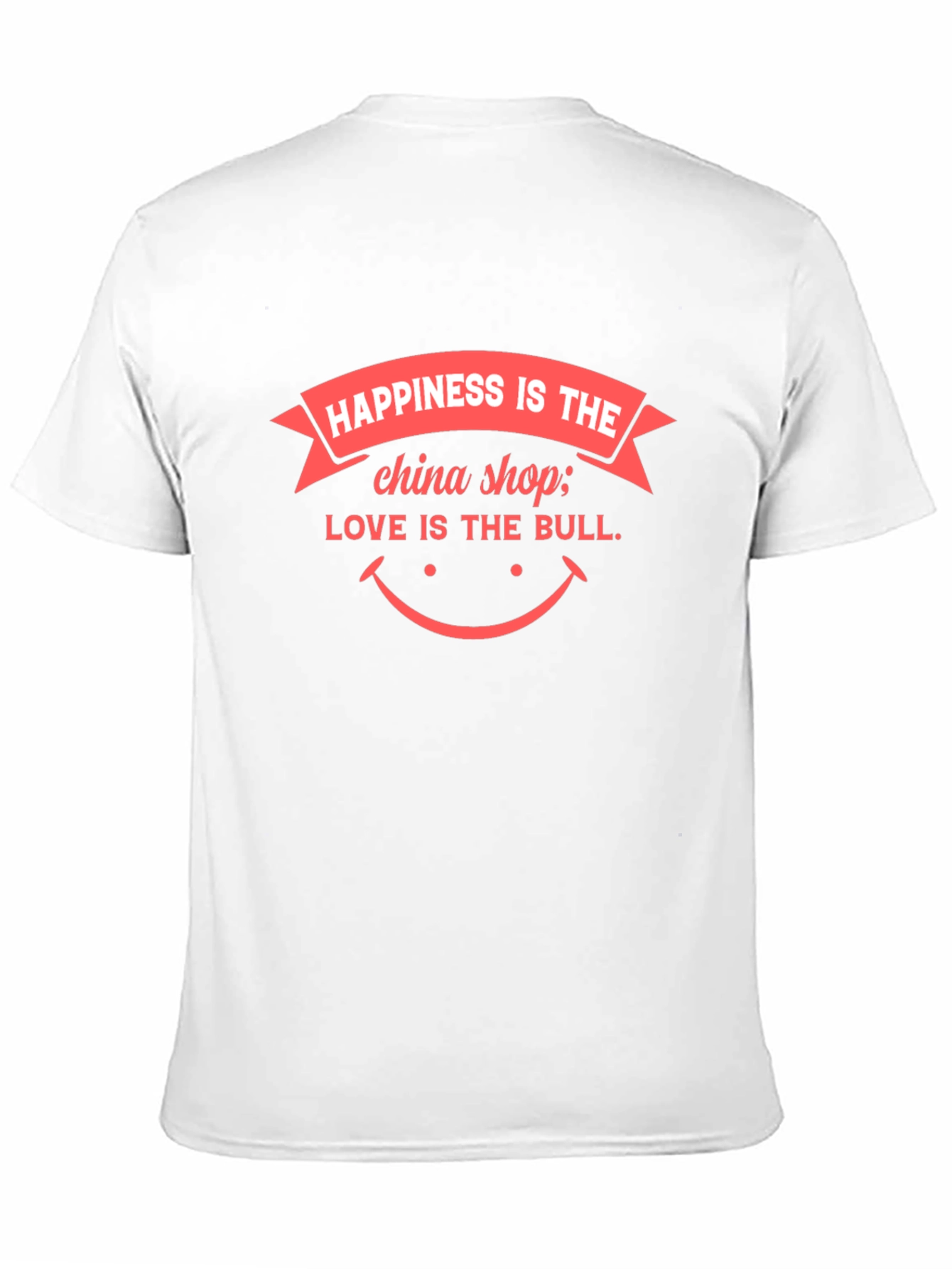Black Happiness is the China Shop T-Shirt view 11