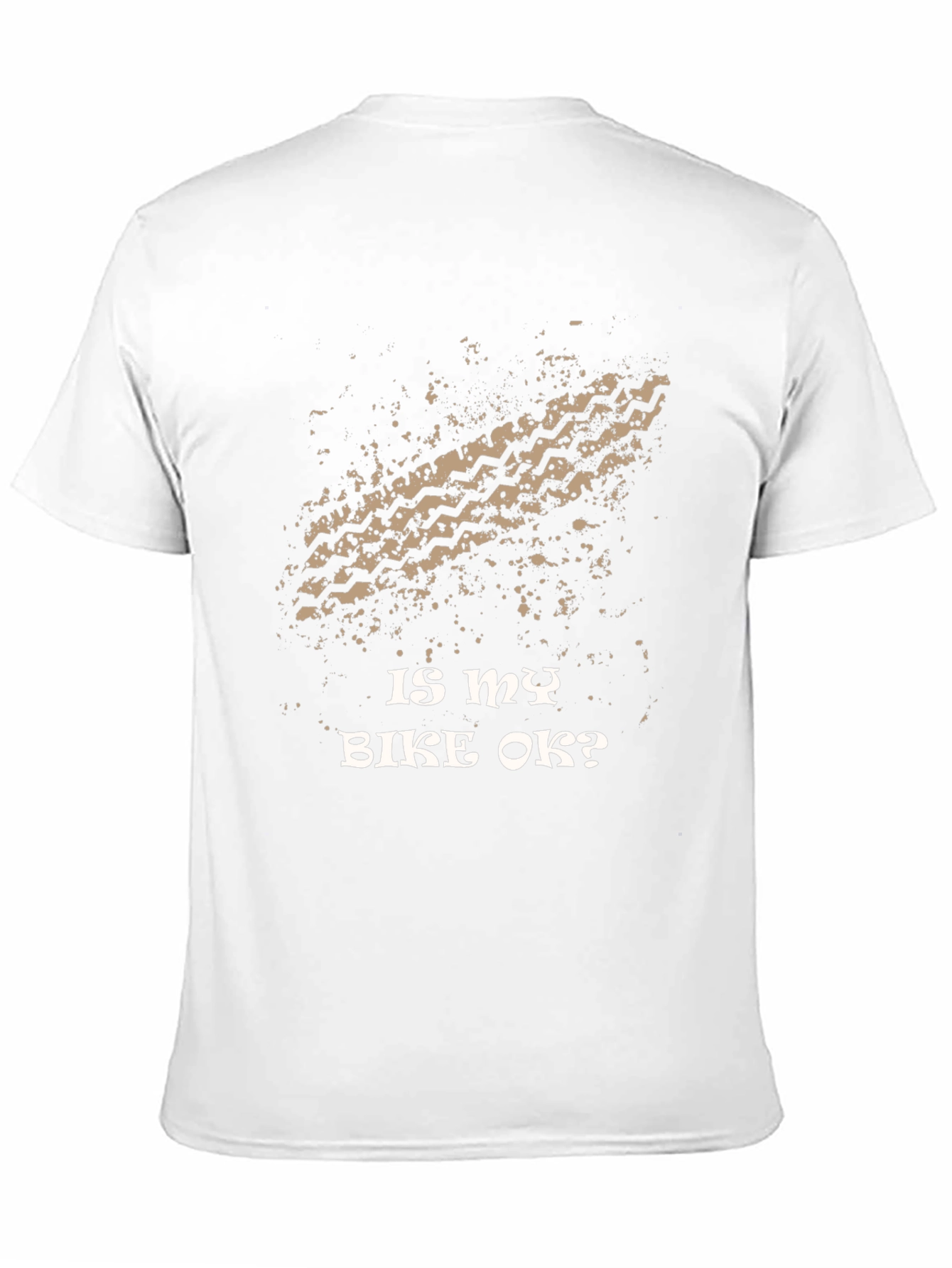 Black Is My Bike OK? Graphic Print T-Shirt view 11