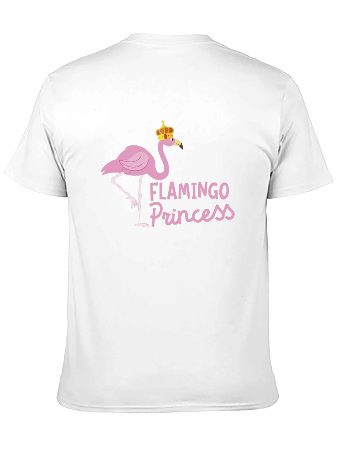 Black Flamingo Princess Graphic Tee - Black view 11