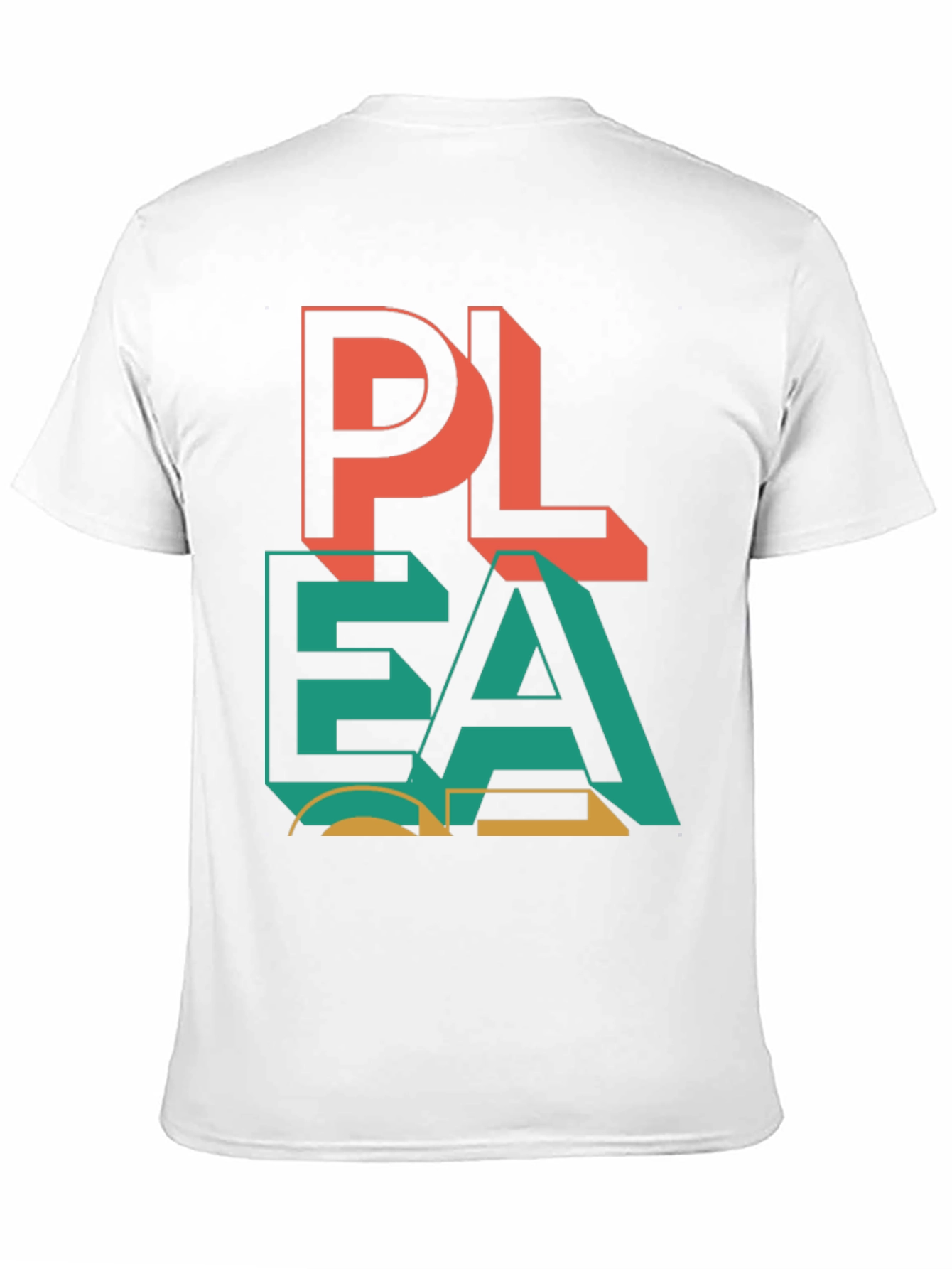 Black Bold Graphic Print Black T-Shirt view 11