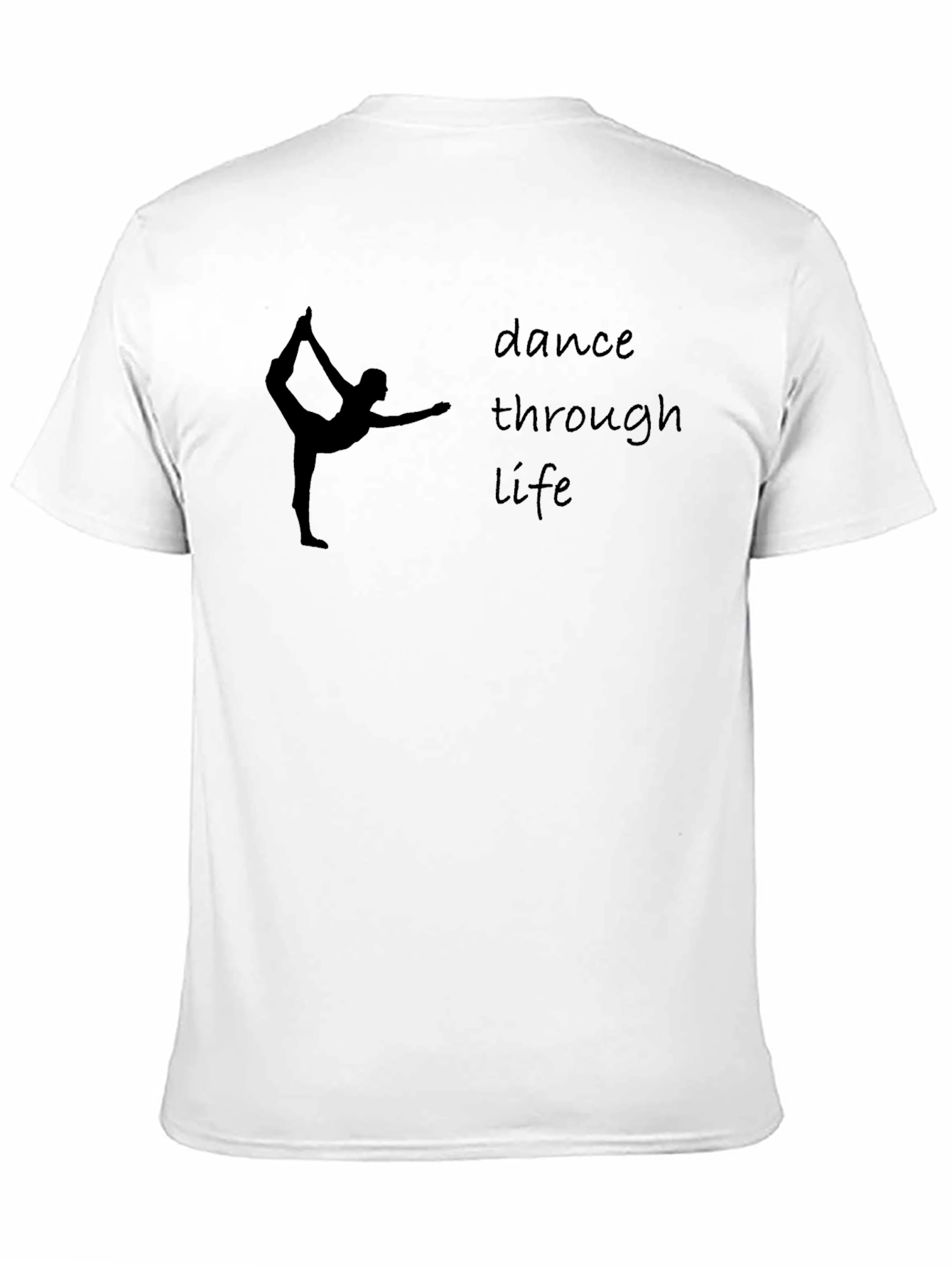 Black Dance Through Life Graphic Tee - Black view 11