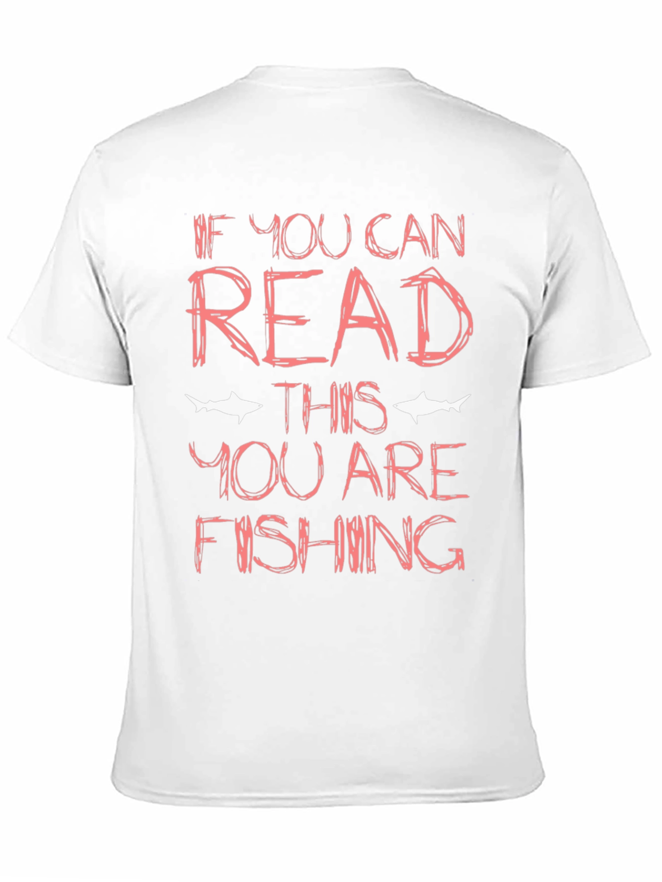 Black Funny Fishing T-Shirt - If You Can Read This view 11