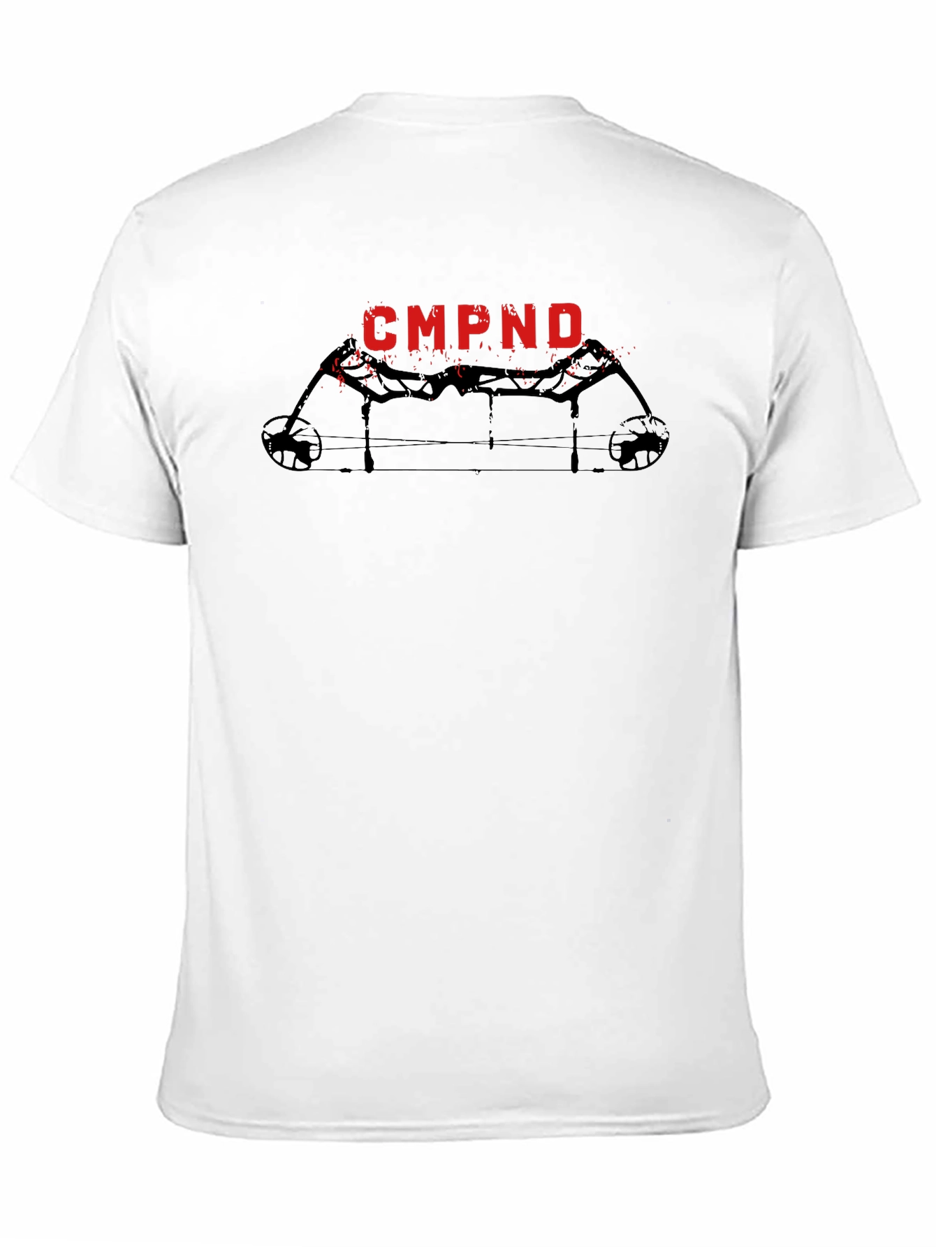 Black CMPND Archery Graphic T-Shirt - Black view 11