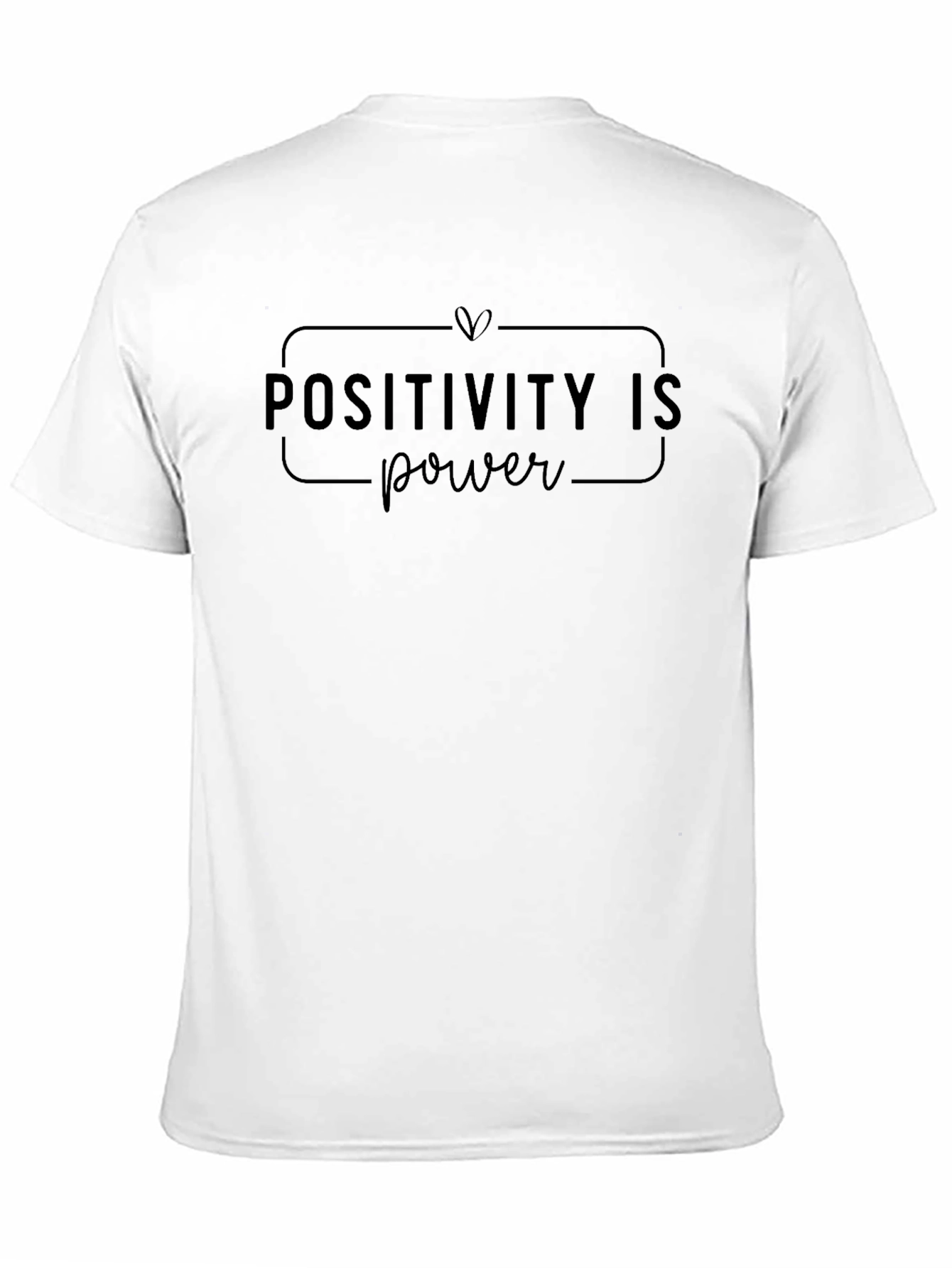 Black Positivity is Power Black Graphic T-Shirt view 11