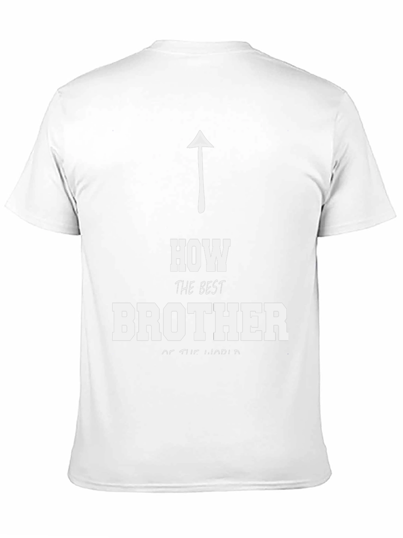 Black Best Brother T-Shirt view 11