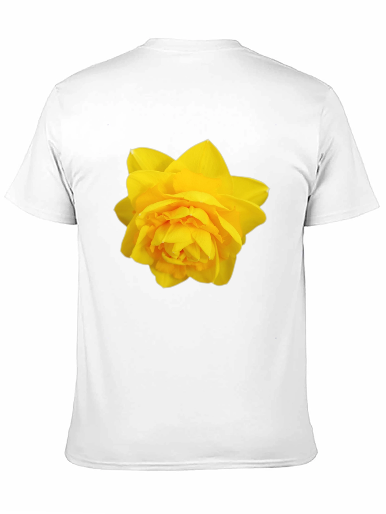 Black Yellow Floral Print T-Shirt - Stylish Men's Casual Wear view 11