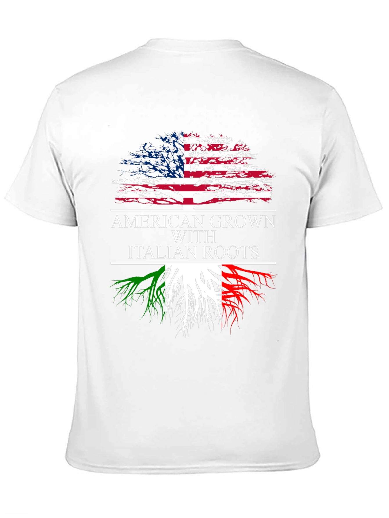American Grown Italian Roots T-Shirt - 11