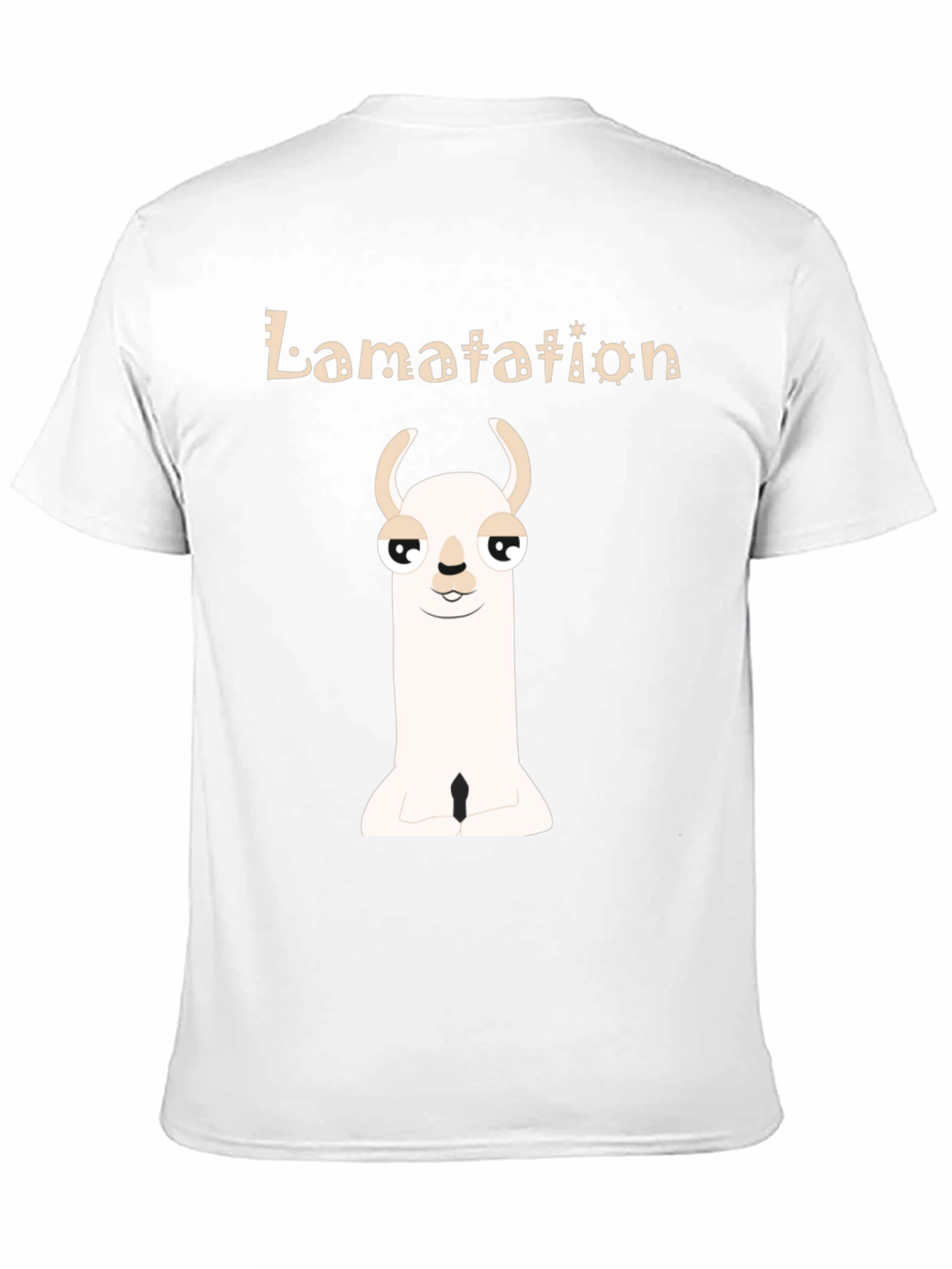 Black Lamatation Llama Graphic Tee view 11