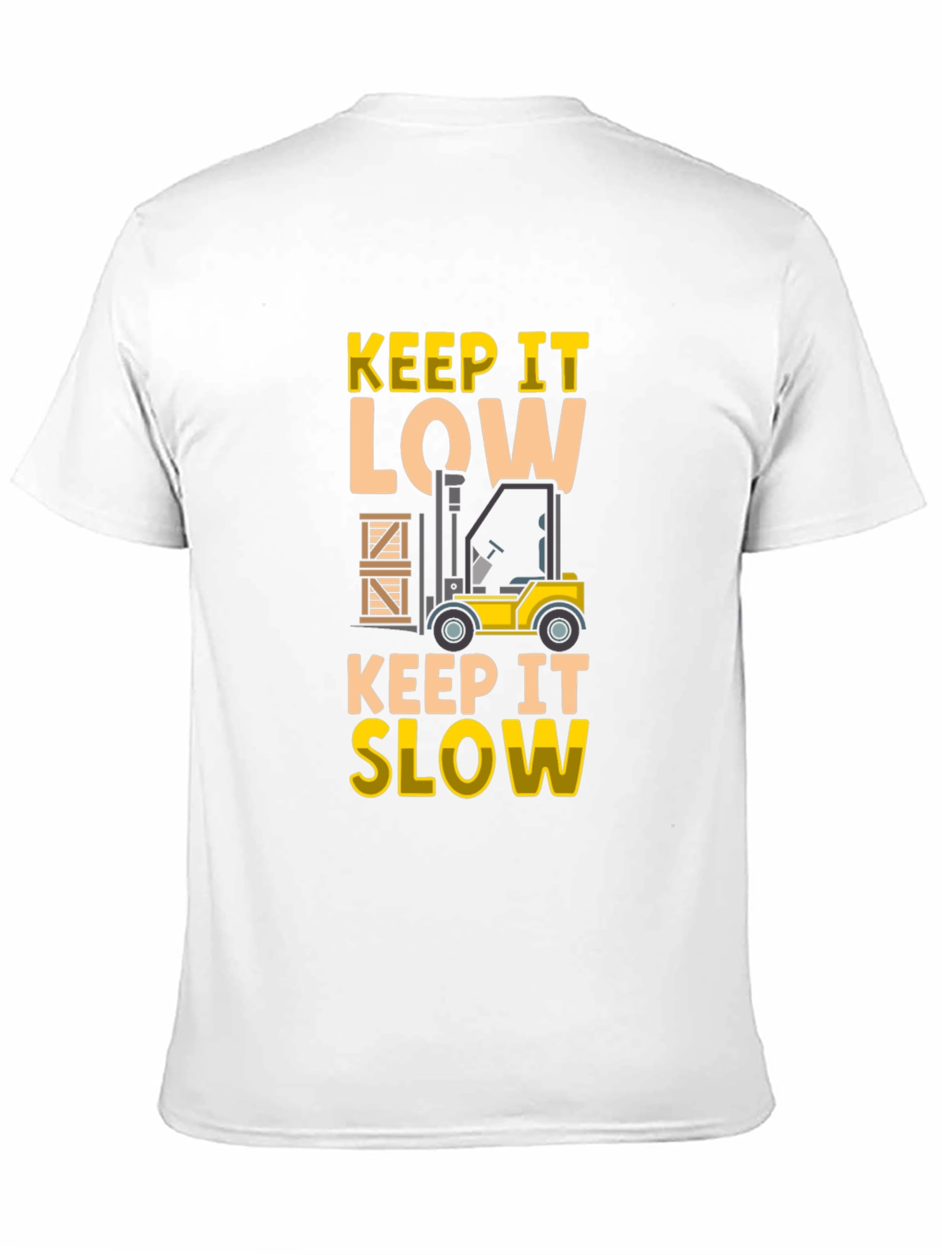 Black Keep It Low, Keep It Slow Black T-Shirt view 11