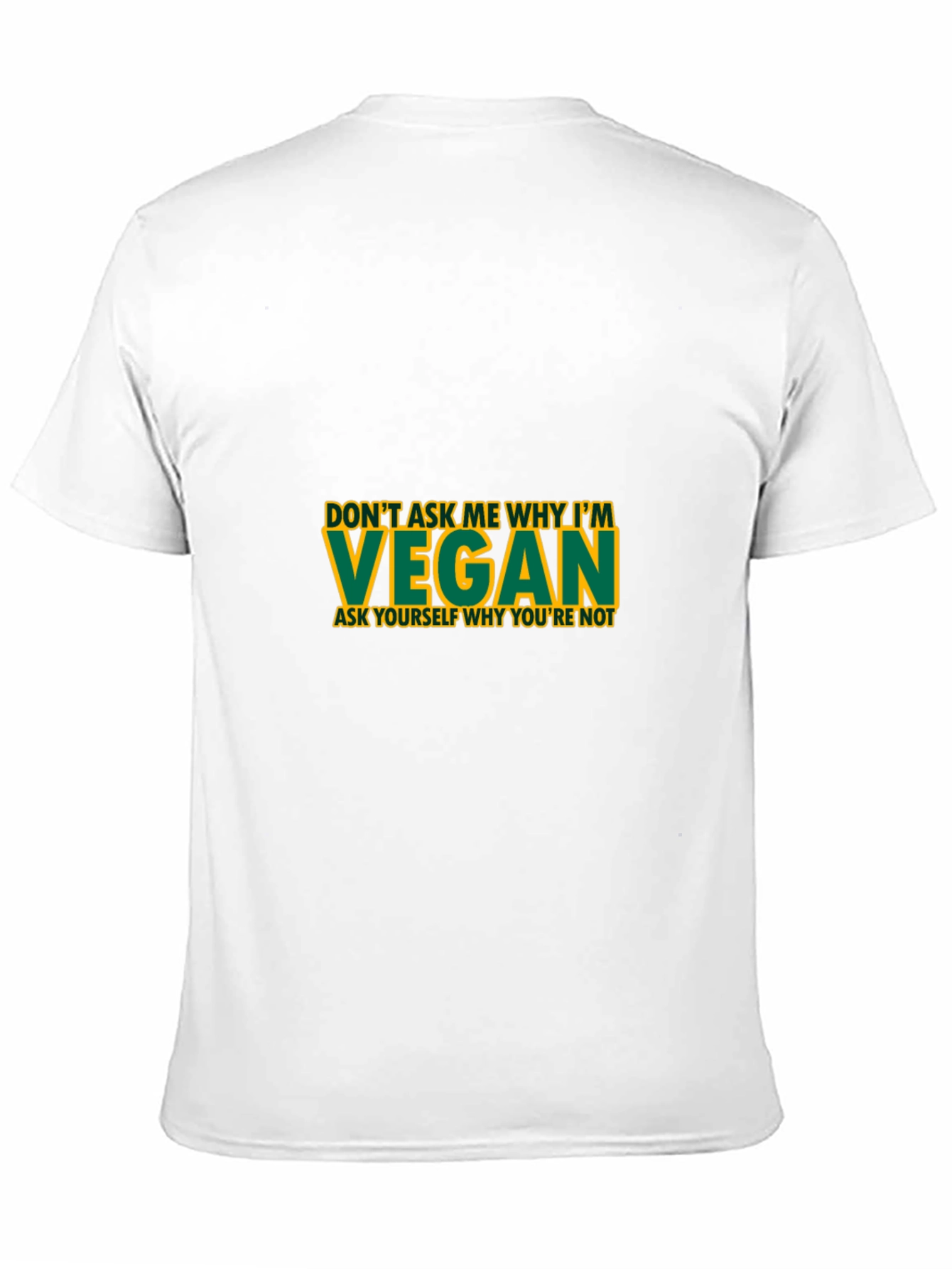 Black Vegan T-Shirt - Don't Ask Me Why view 11