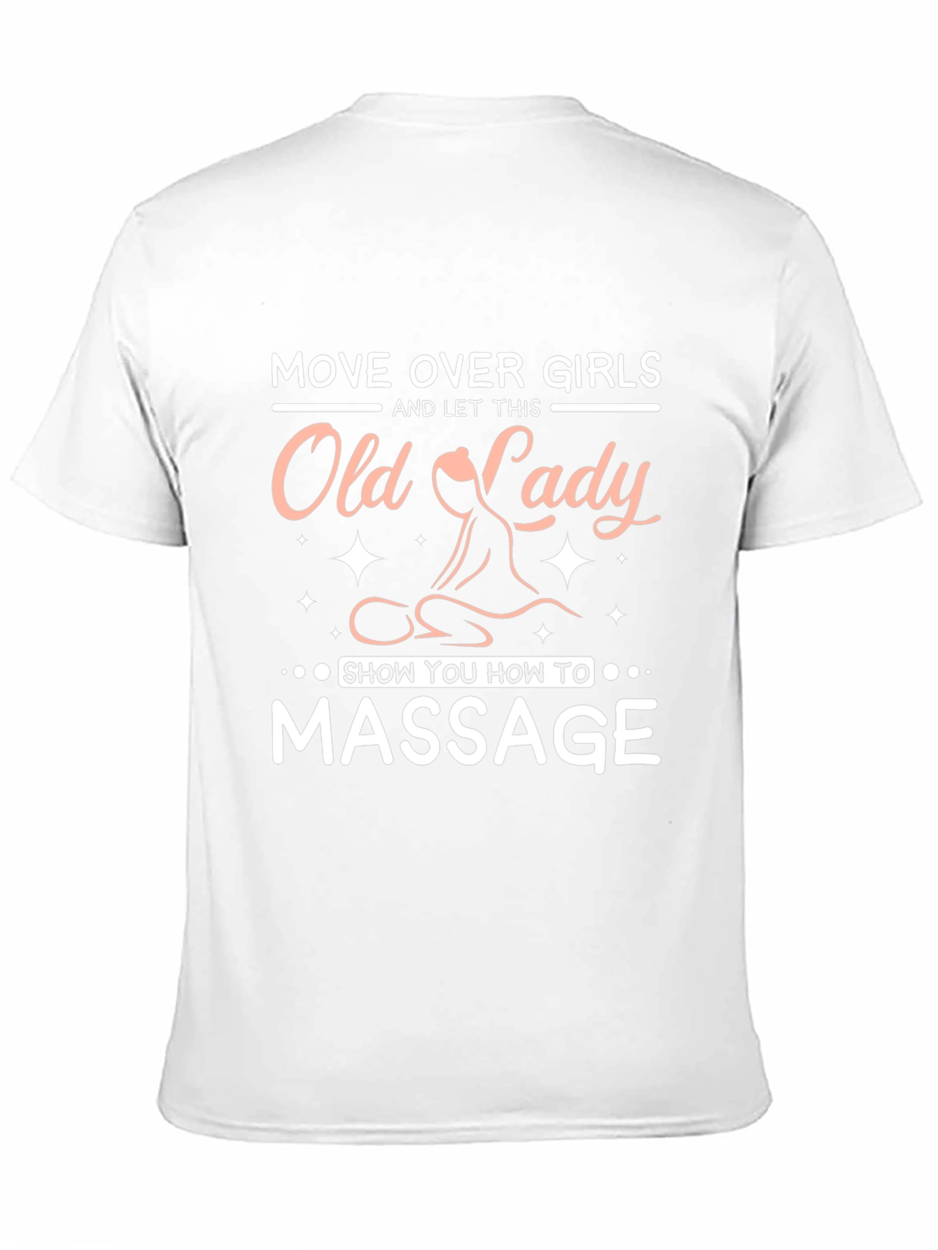 Black Massage Therapist Old Lady T-Shirt view 11