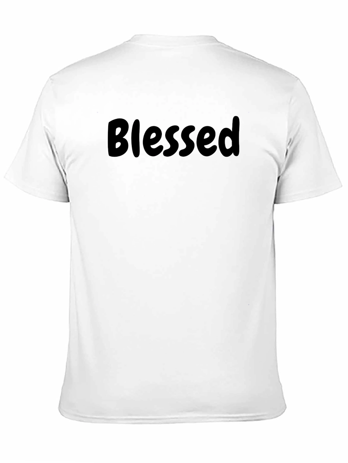 Black Blessed Black T-Shirt view 11