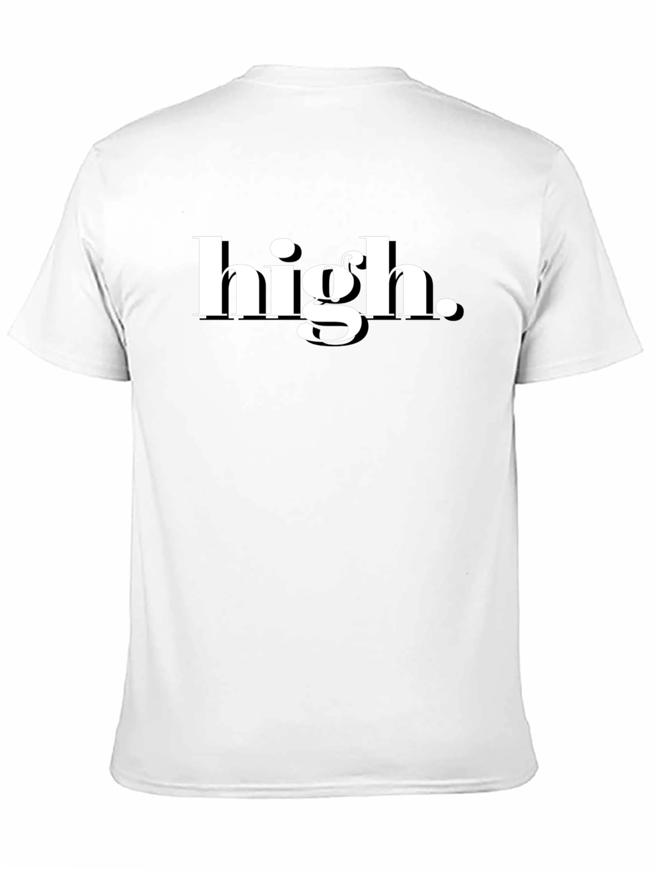 Black High. Black Graphic Tee - Statement T-Shirt view 11