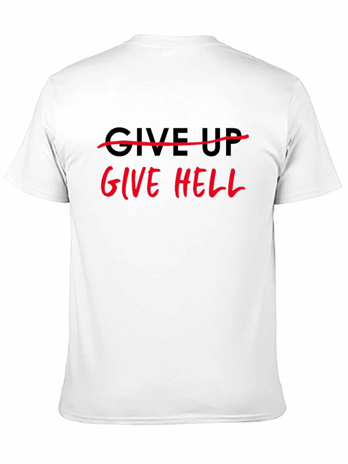 Black Give Hell Black T-Shirt view 11