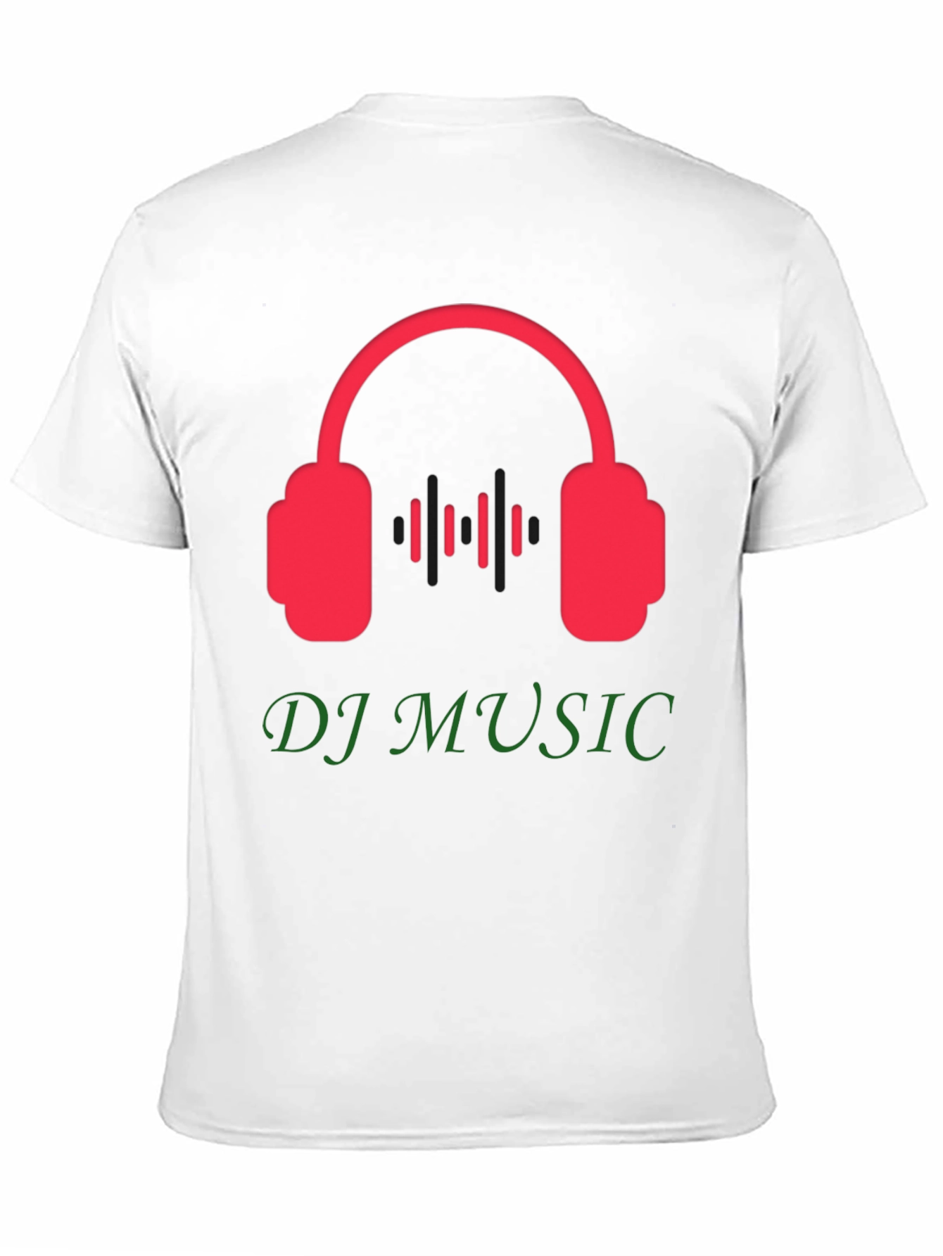 Black DJ Music Graphic Tee - Black T-Shirt view 11