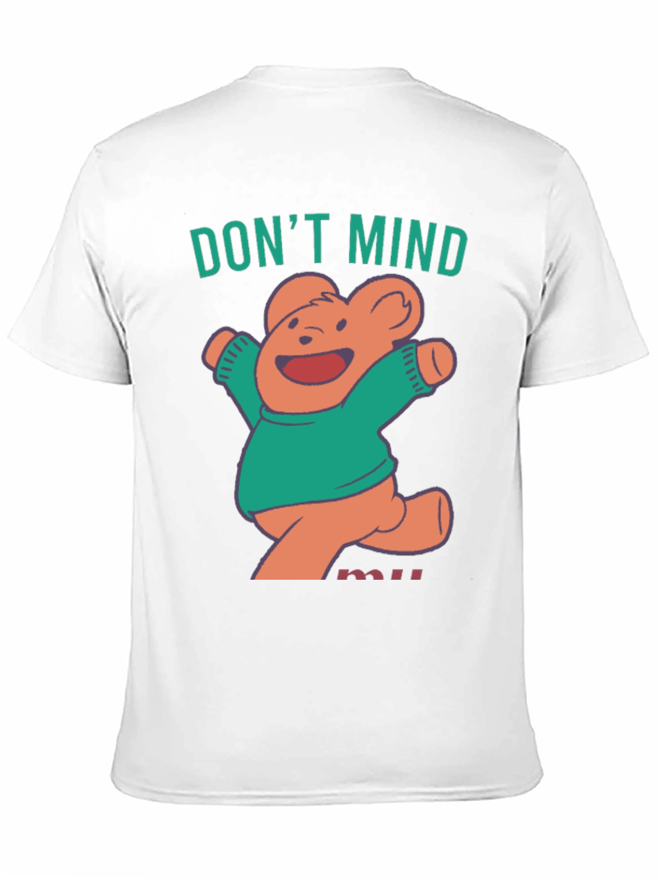 Black Don't Mind Me Bear T-Shirt view 11