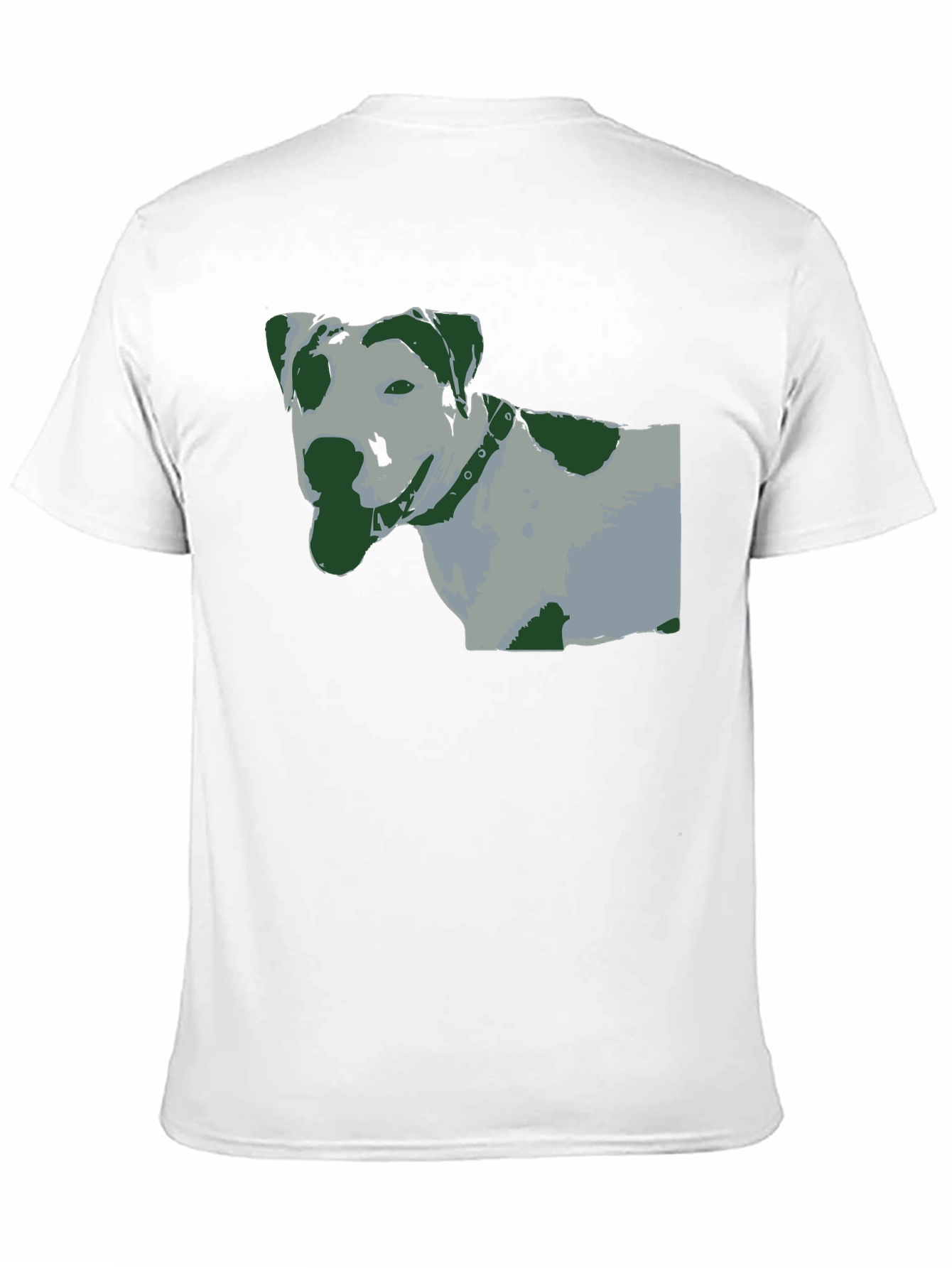 Black Dog Graphic T-Shirt - Cool Dog Lover Tee view 11