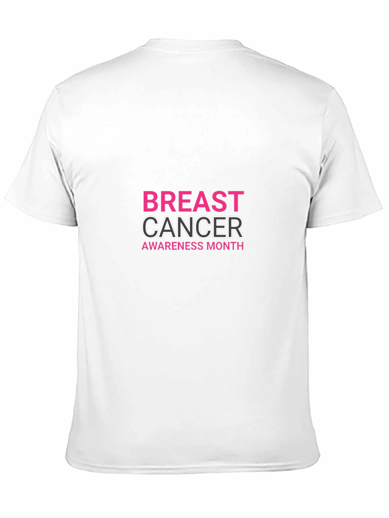 Black Breast Cancer Awareness Month T-Shirt view 11