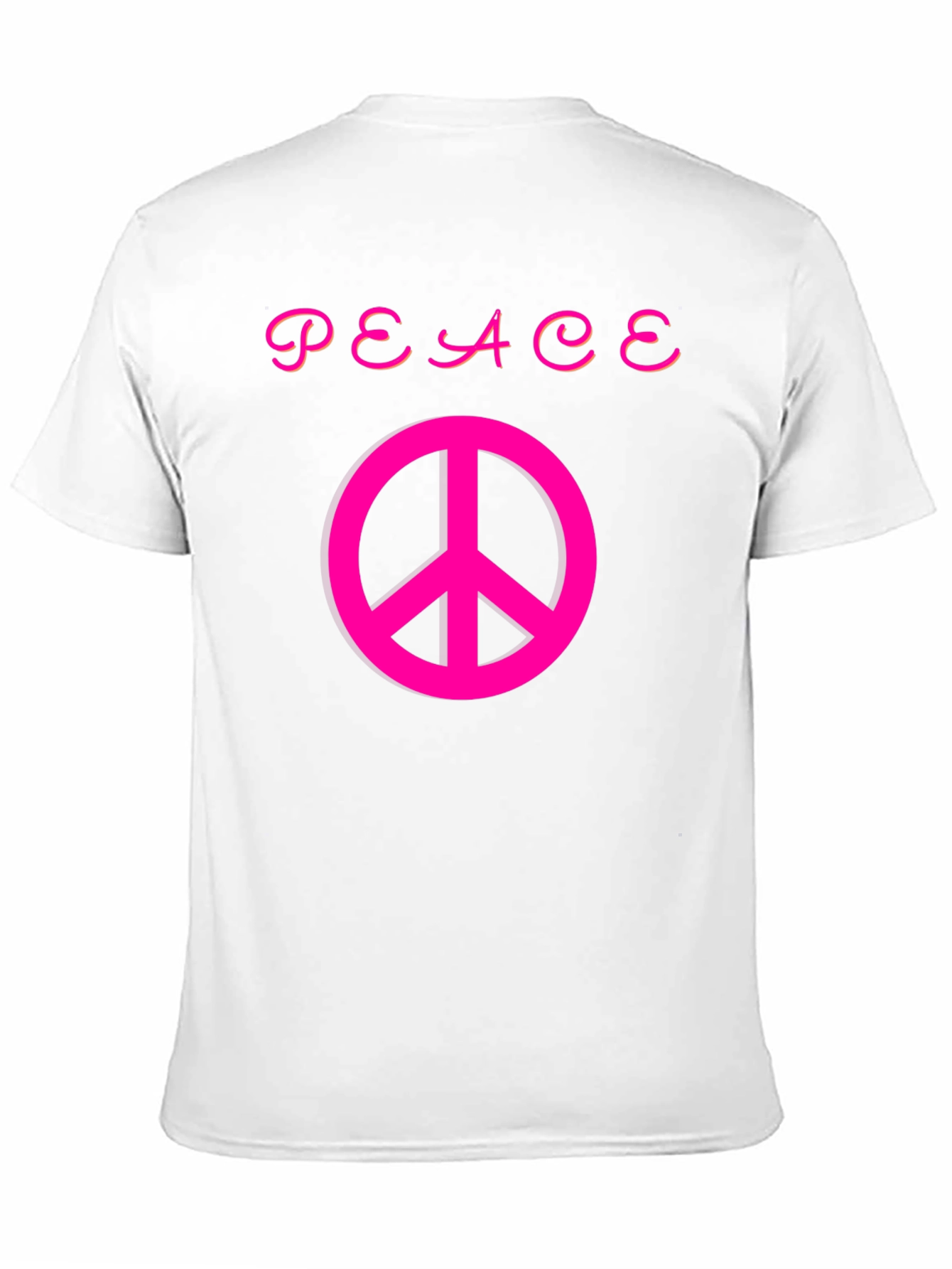 Black Peace Sign Graphic Tee - Stylish Comfort view 11