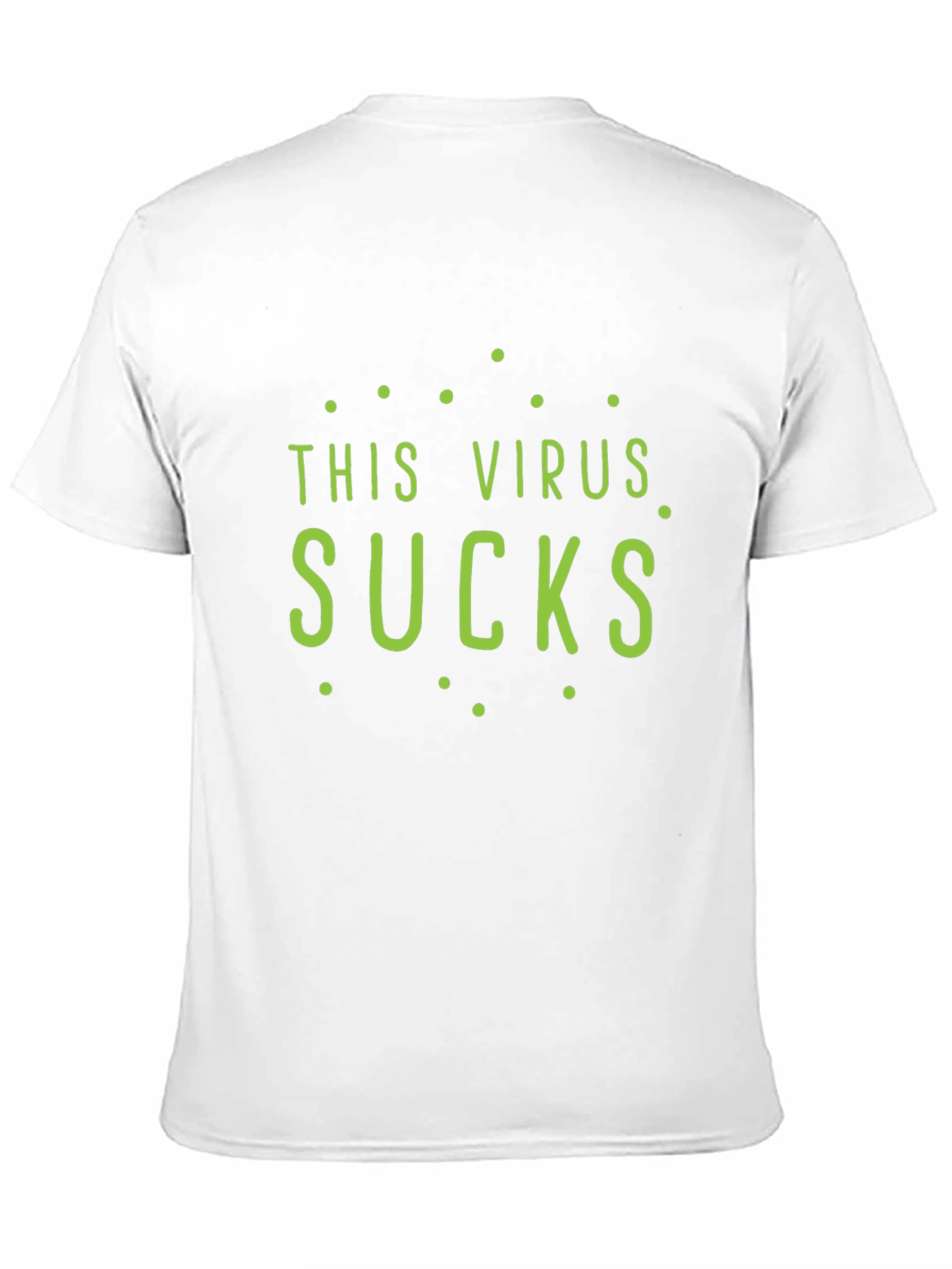 Black This Virus Sucks T-Shirt - Black Novelty Tee view 11