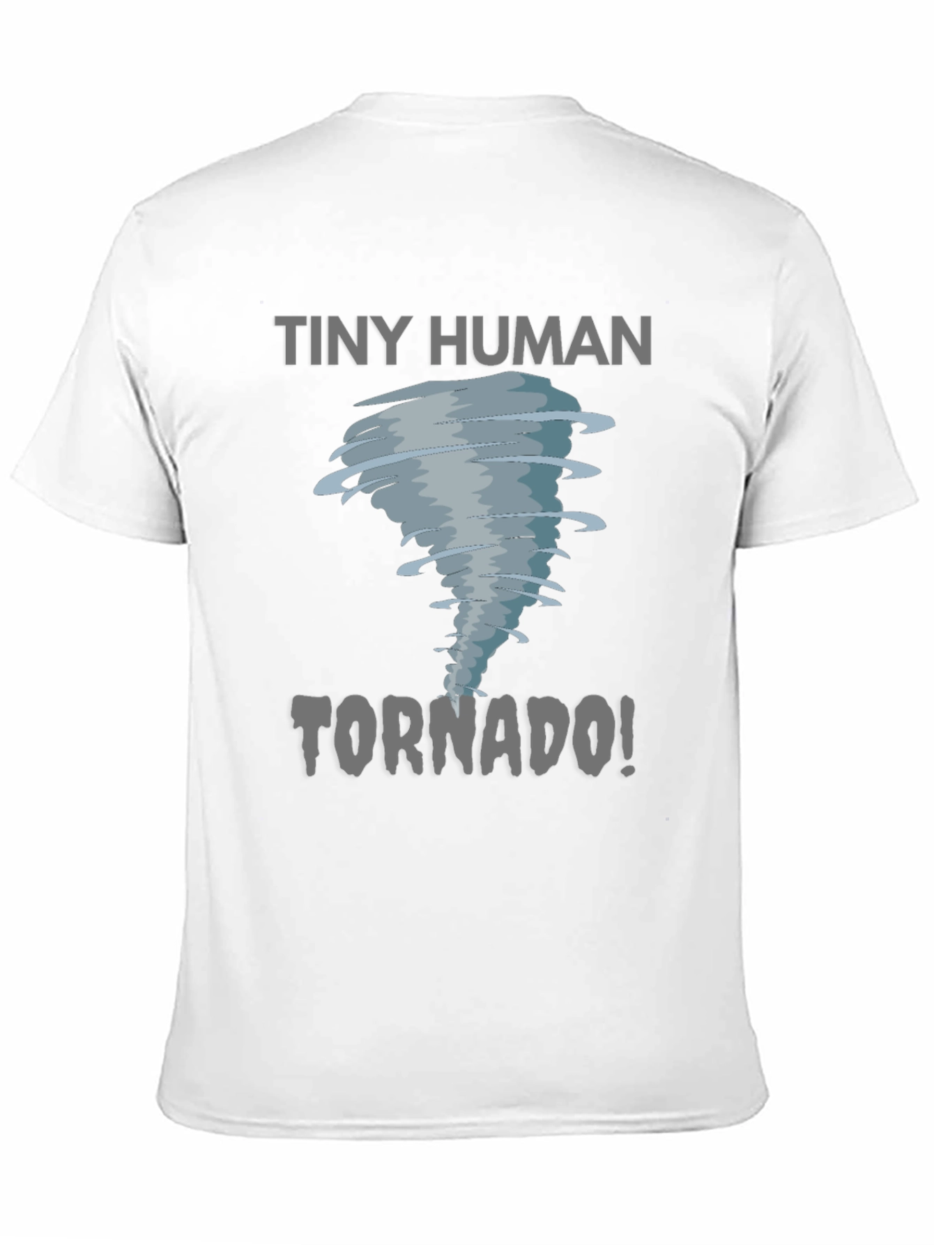 Black Tiny Human Tornado Graphic Tee view 11