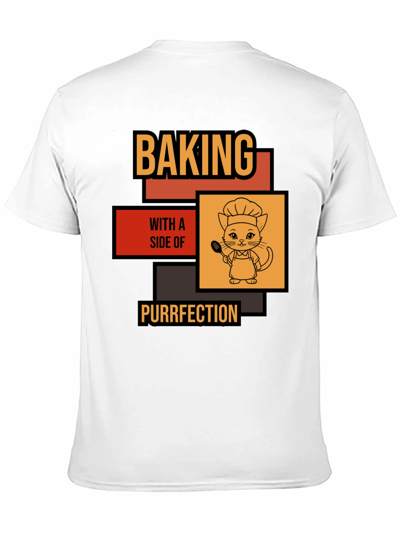 Black Baking with a Side of Purrfection T-Shirt view 11