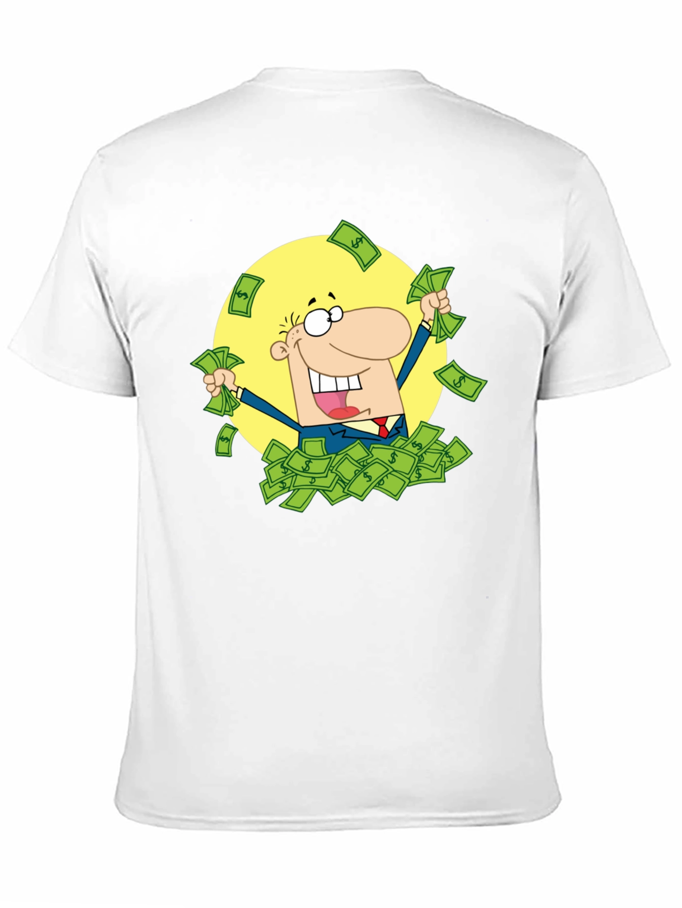 Black Money Man Black T-Shirt view 11