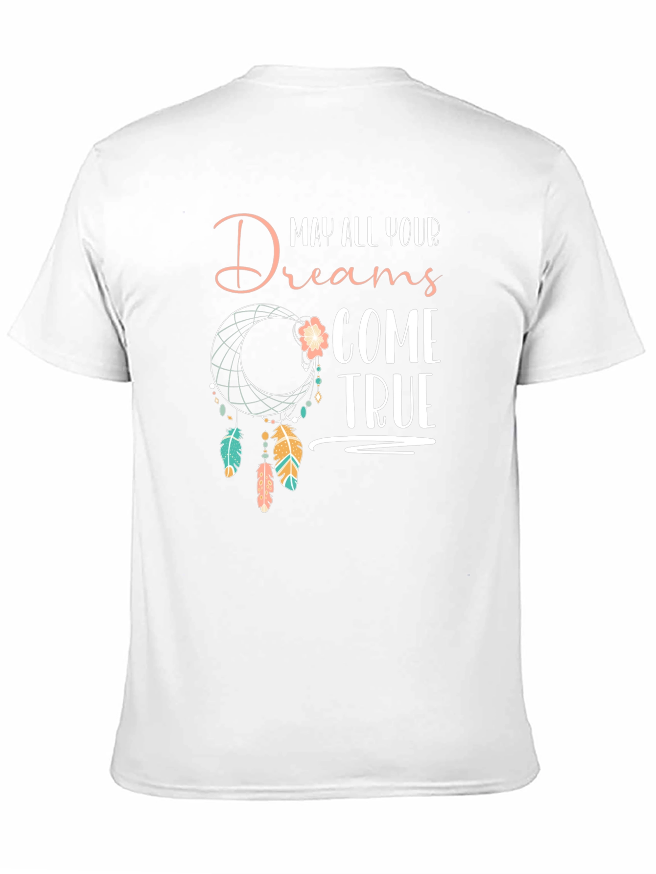 Black Dreamcatcher T-Shirt - May All Your Dreams Come True view 11