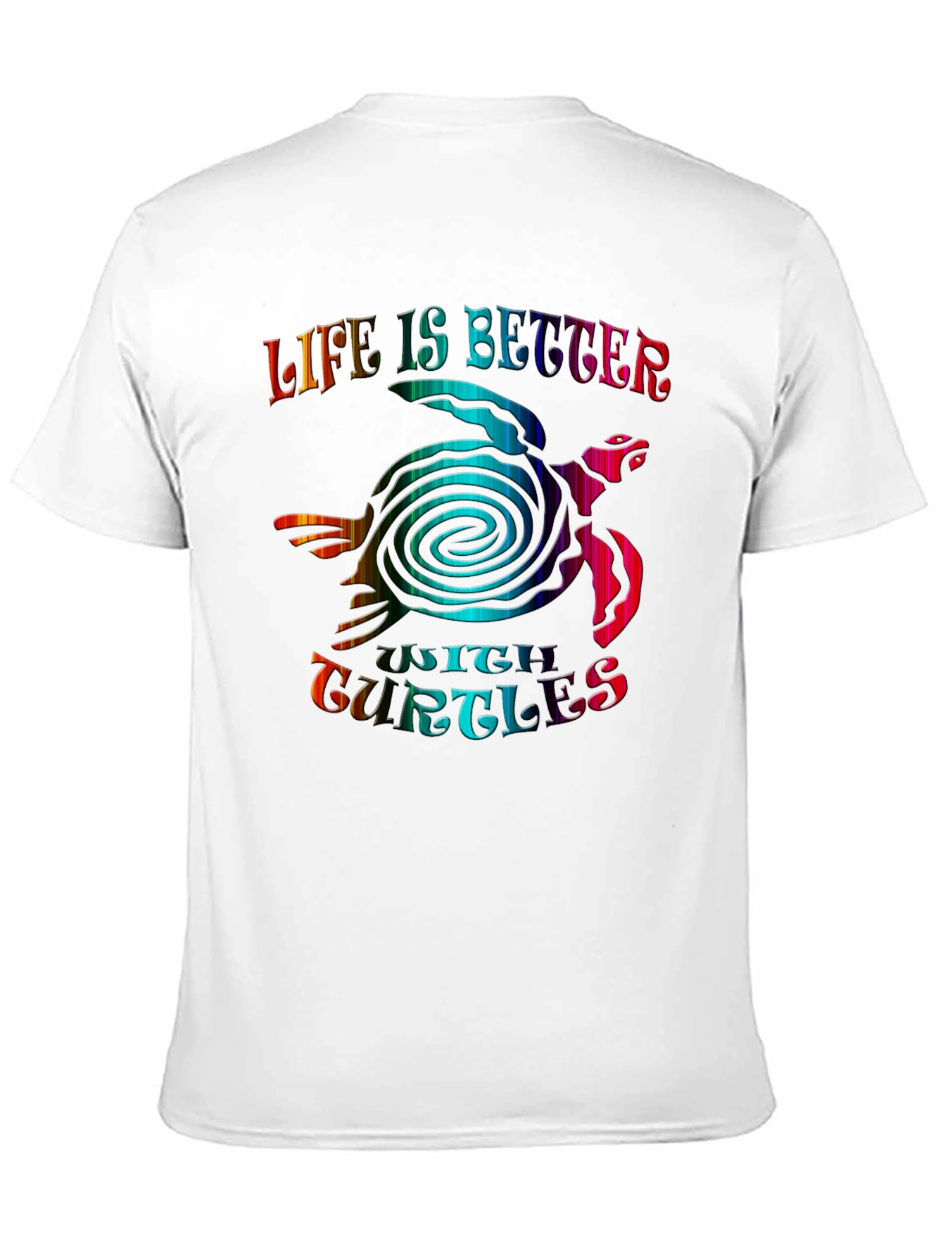 Black Life is Better With Turtles Graphic Tee view 11