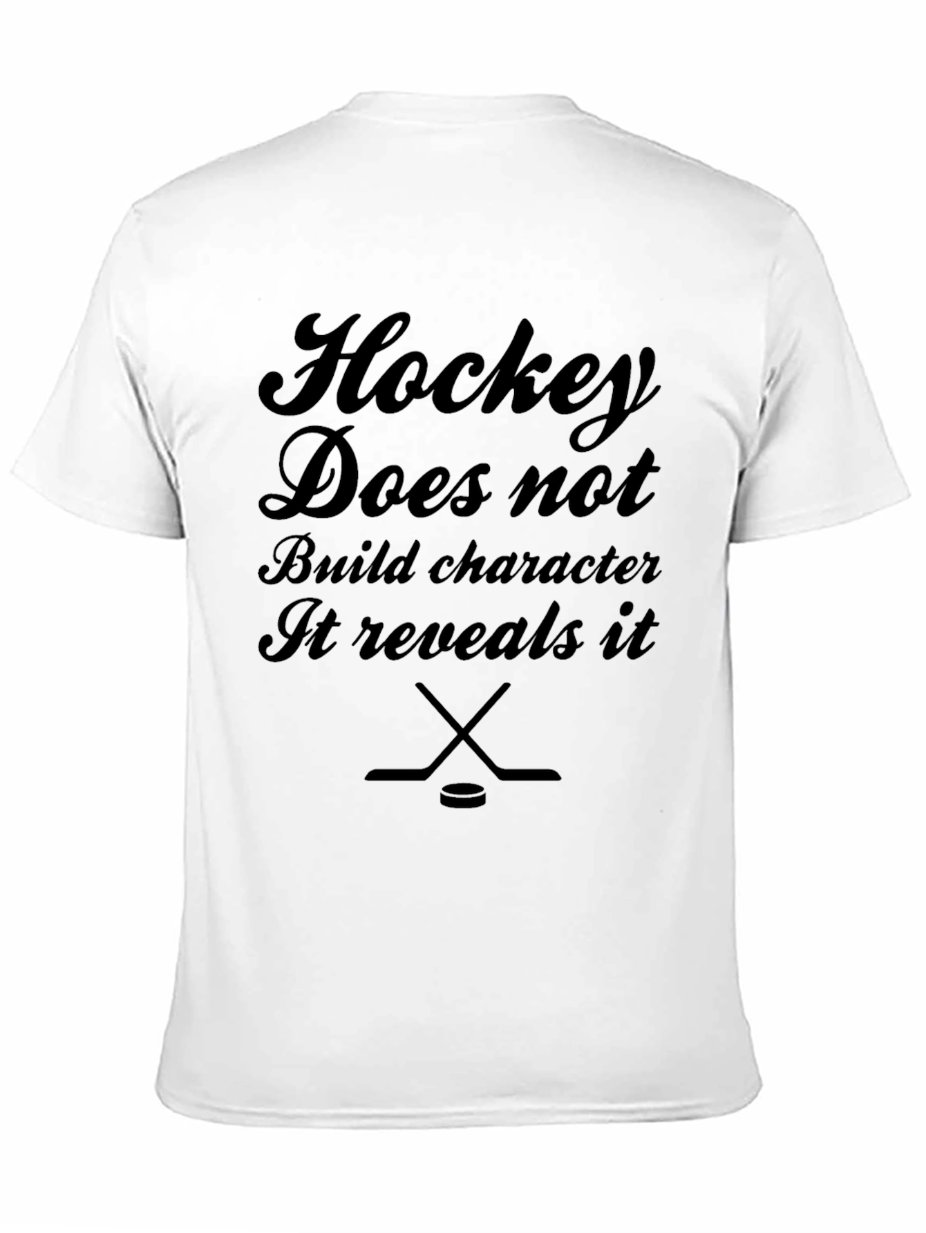 Black Hockey Reveals Character T-Shirt view 11