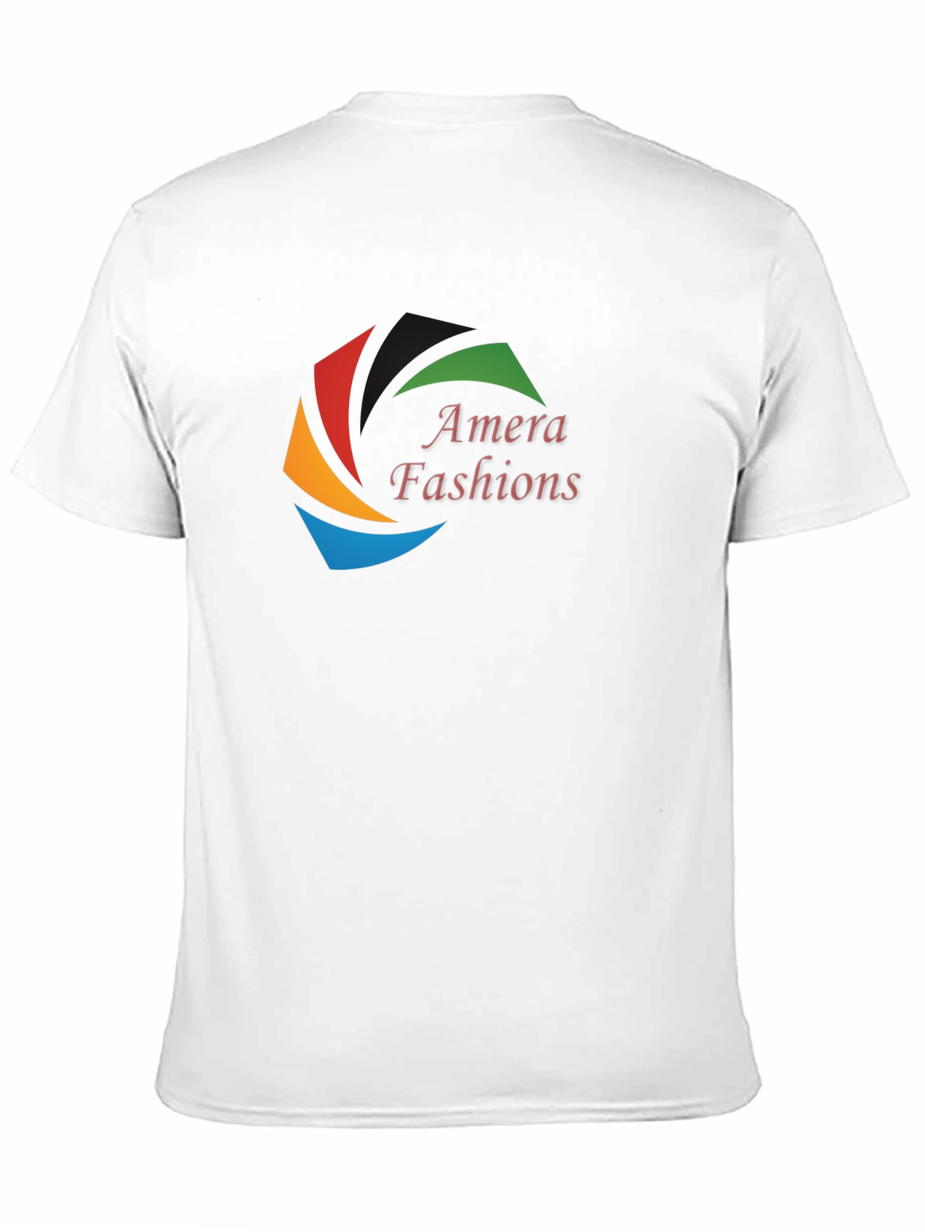 Black Men's Black Graphic T-Shirt - Amara Fashions view 11