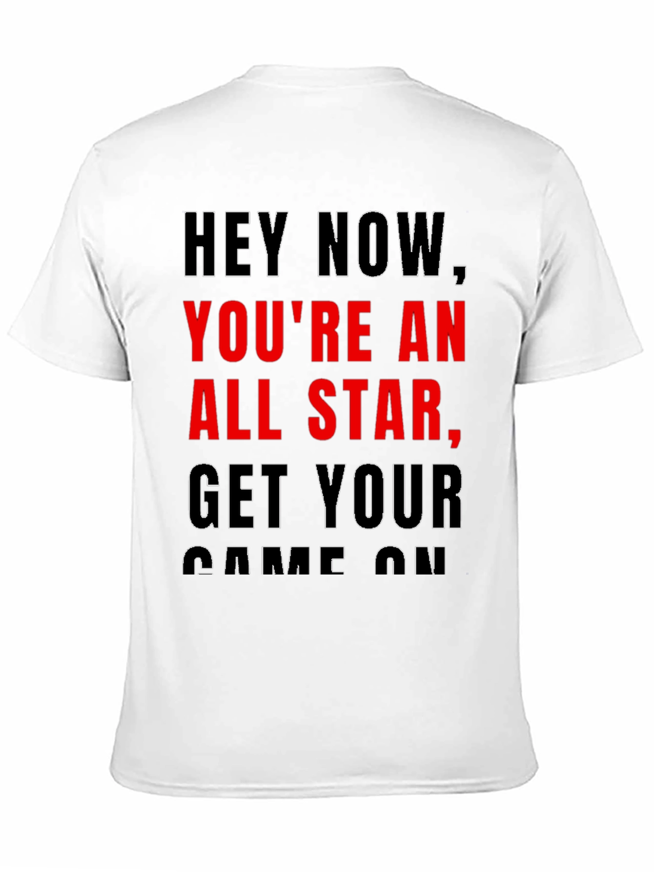Black Hey Now You're an All-Star T-Shirt view 11