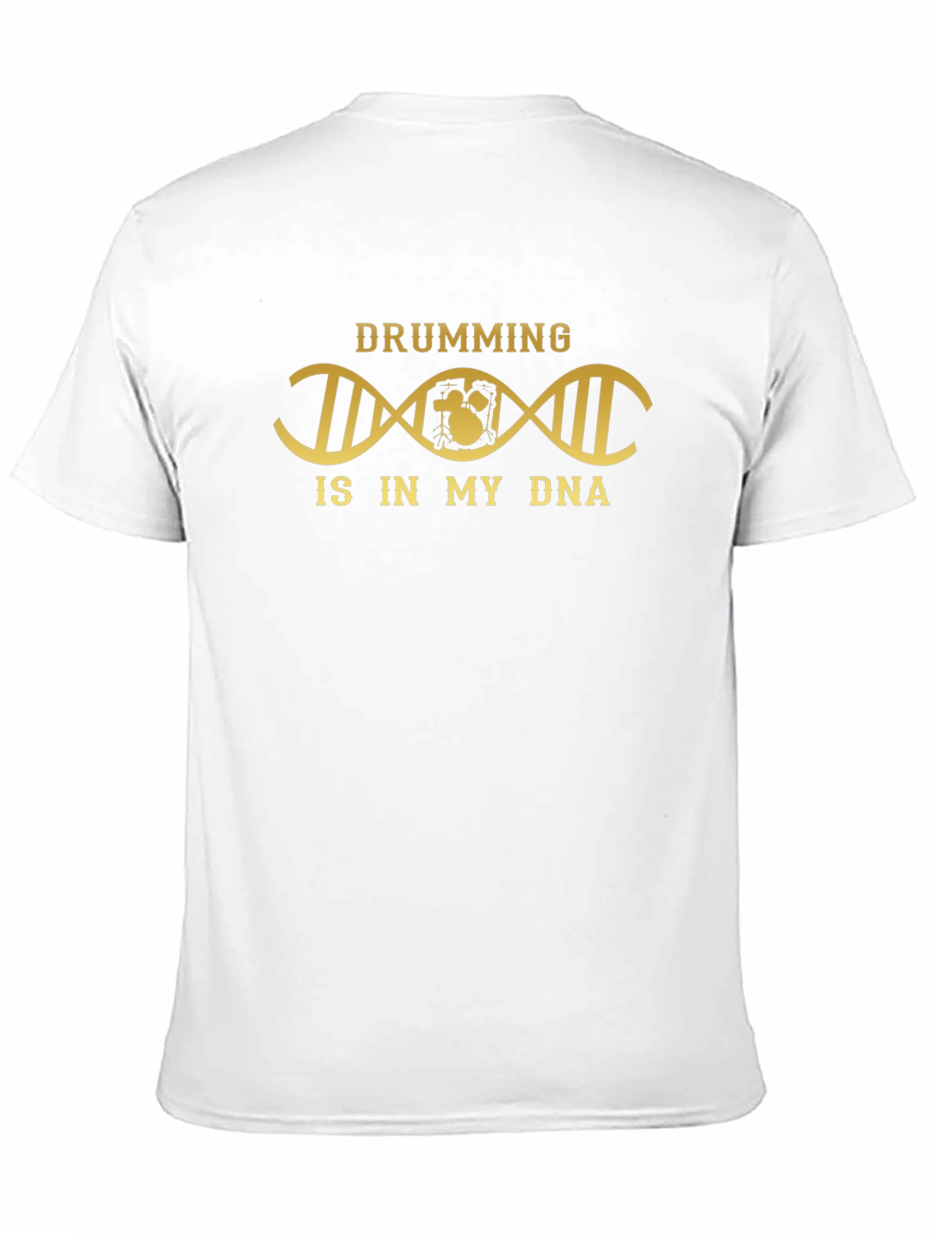 Black Drumming DNA Graphic Tee - Black view 11