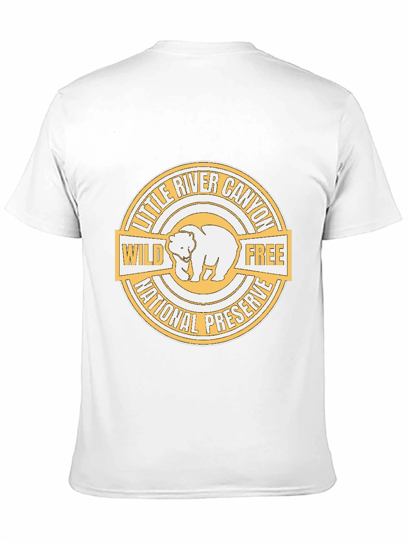 Black Little River Canyon T-Shirt - Wild & Free National Preserve view 11