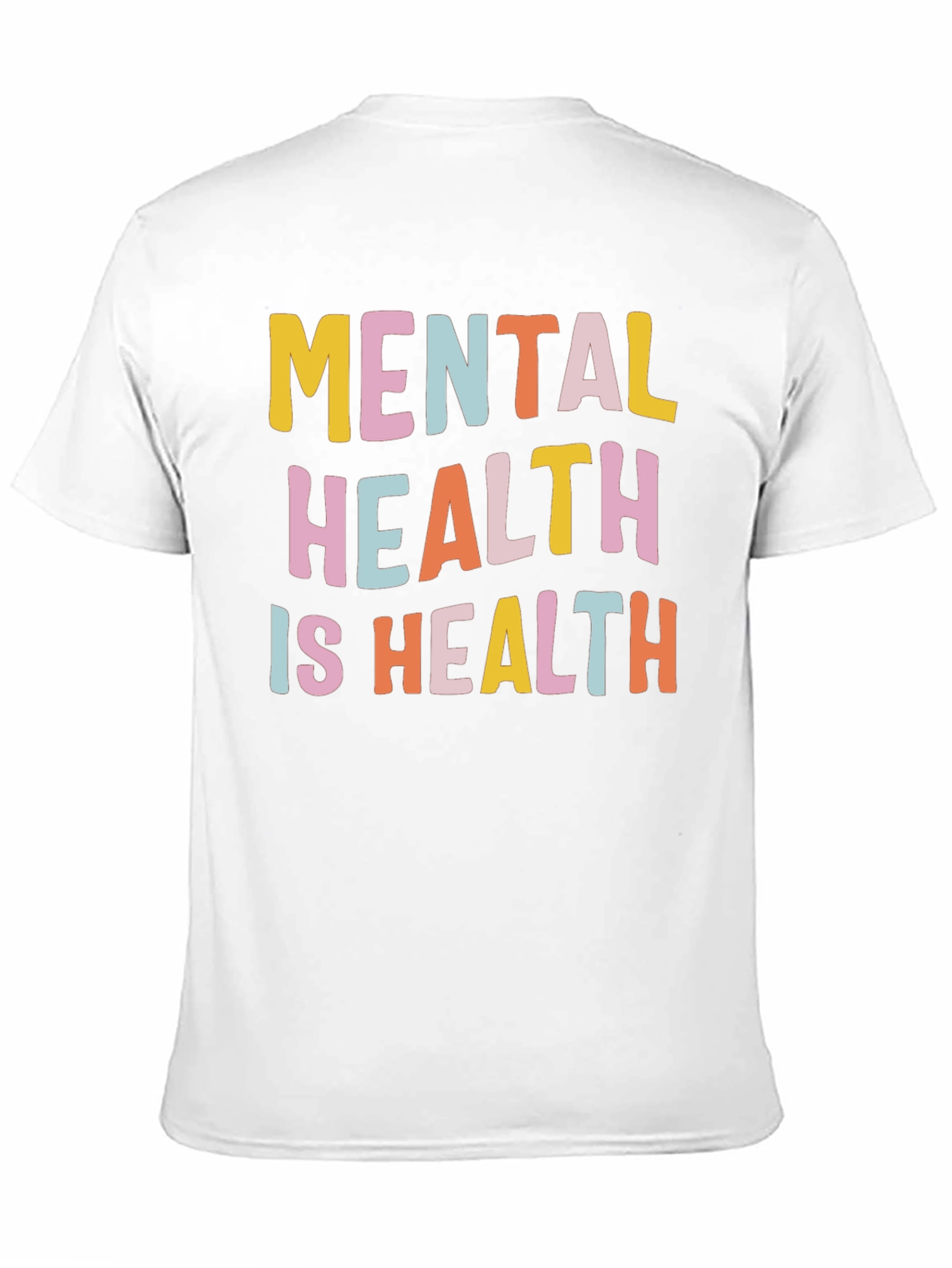Black Mental Health Is Health Graphic Tee - Black view 11