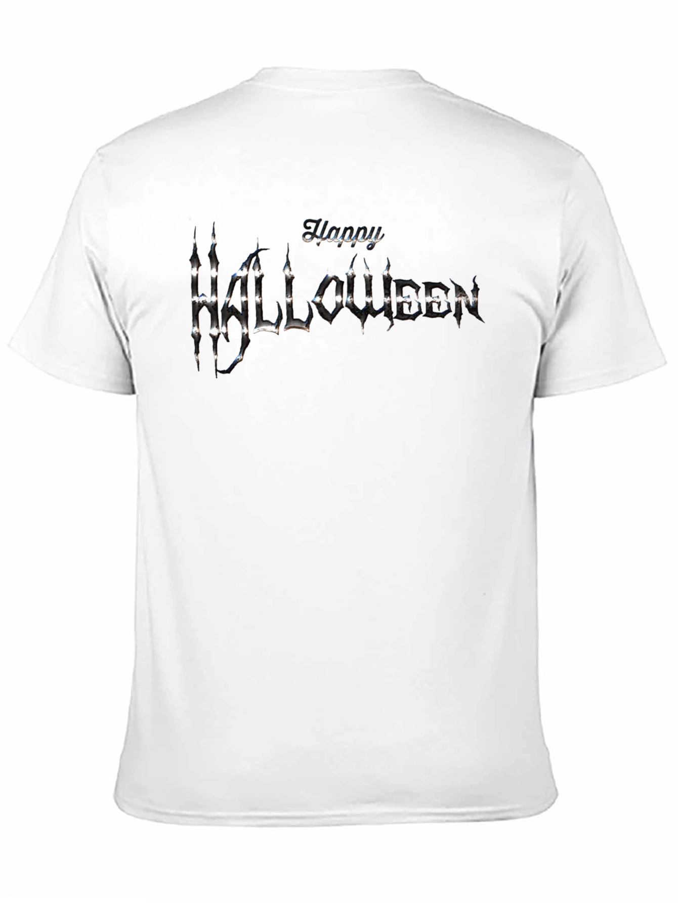 Black Happy Halloween T-Shirt - Spooky Season Tee view 11