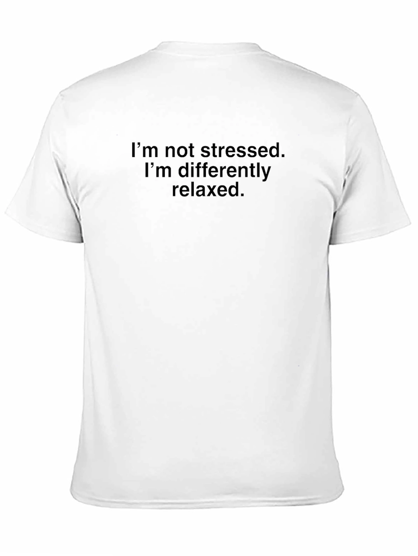 Black Relaxed Statement T-Shirt view 11