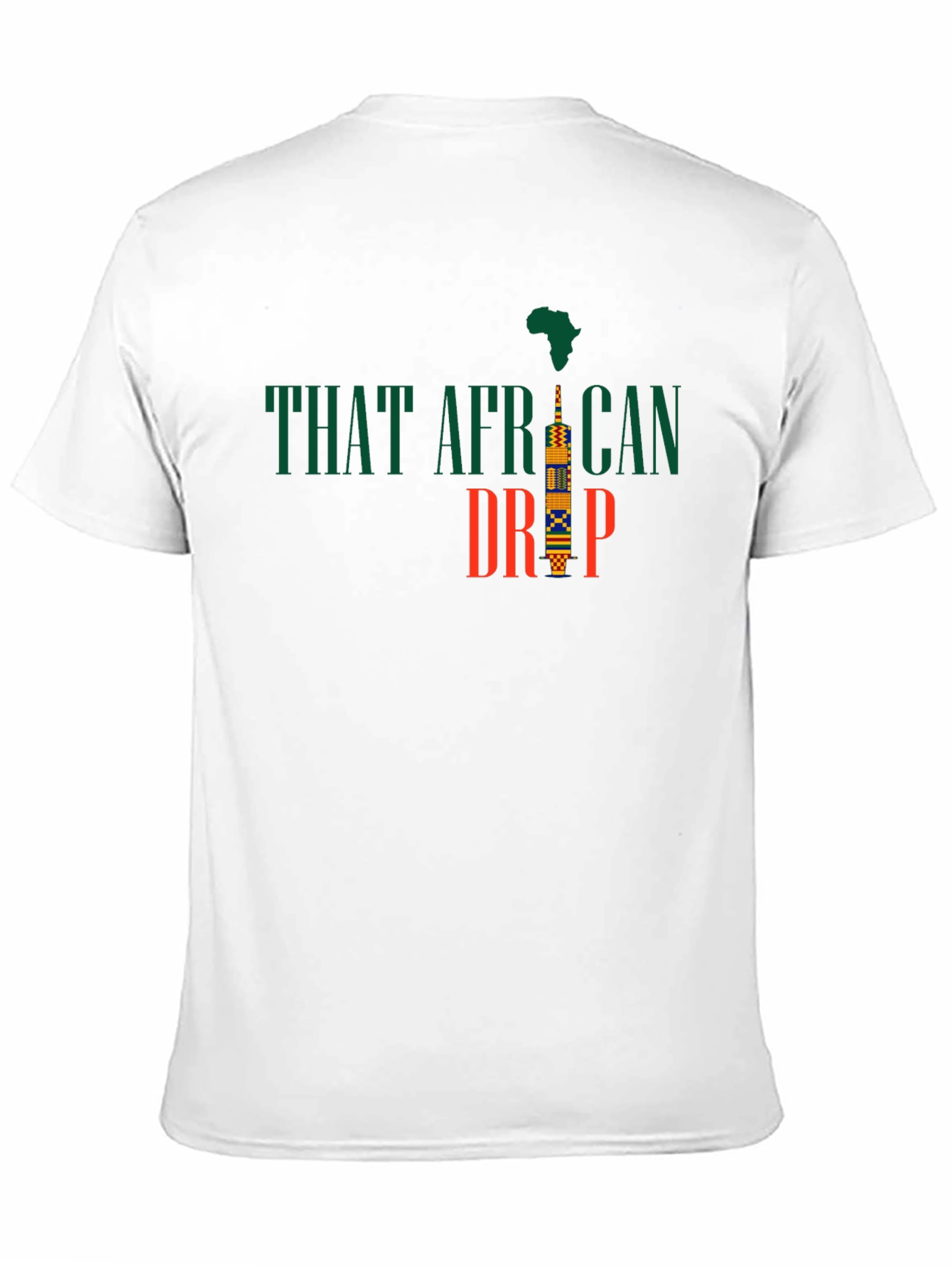 Black That African Drip Graphic T-Shirt view 11