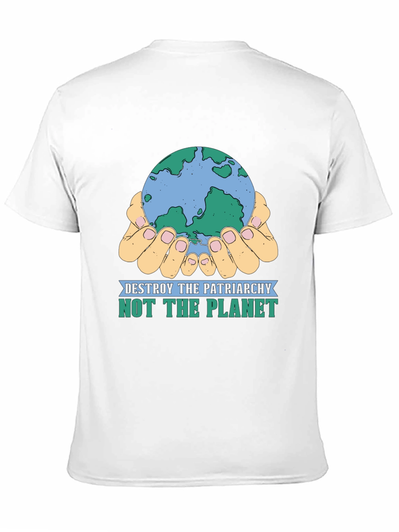 Black Destroy Patriarchy Graphic Tee view 11