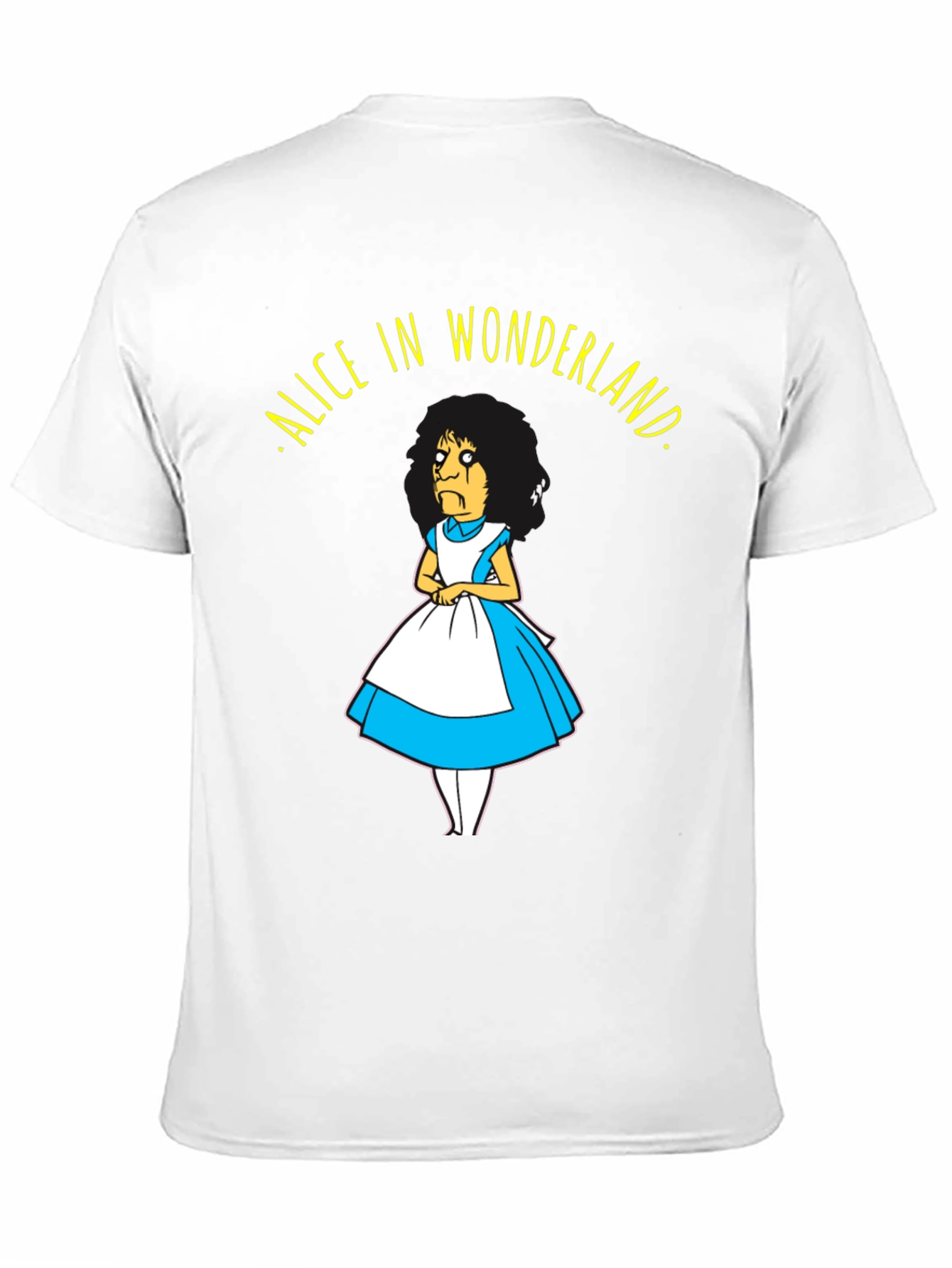 Black Bob's Burgers Alice in Wonderland T-Shirt view 11