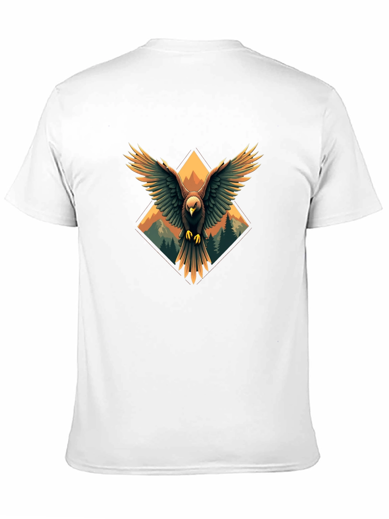 Black Eagle Graphic Tee - Black view 11