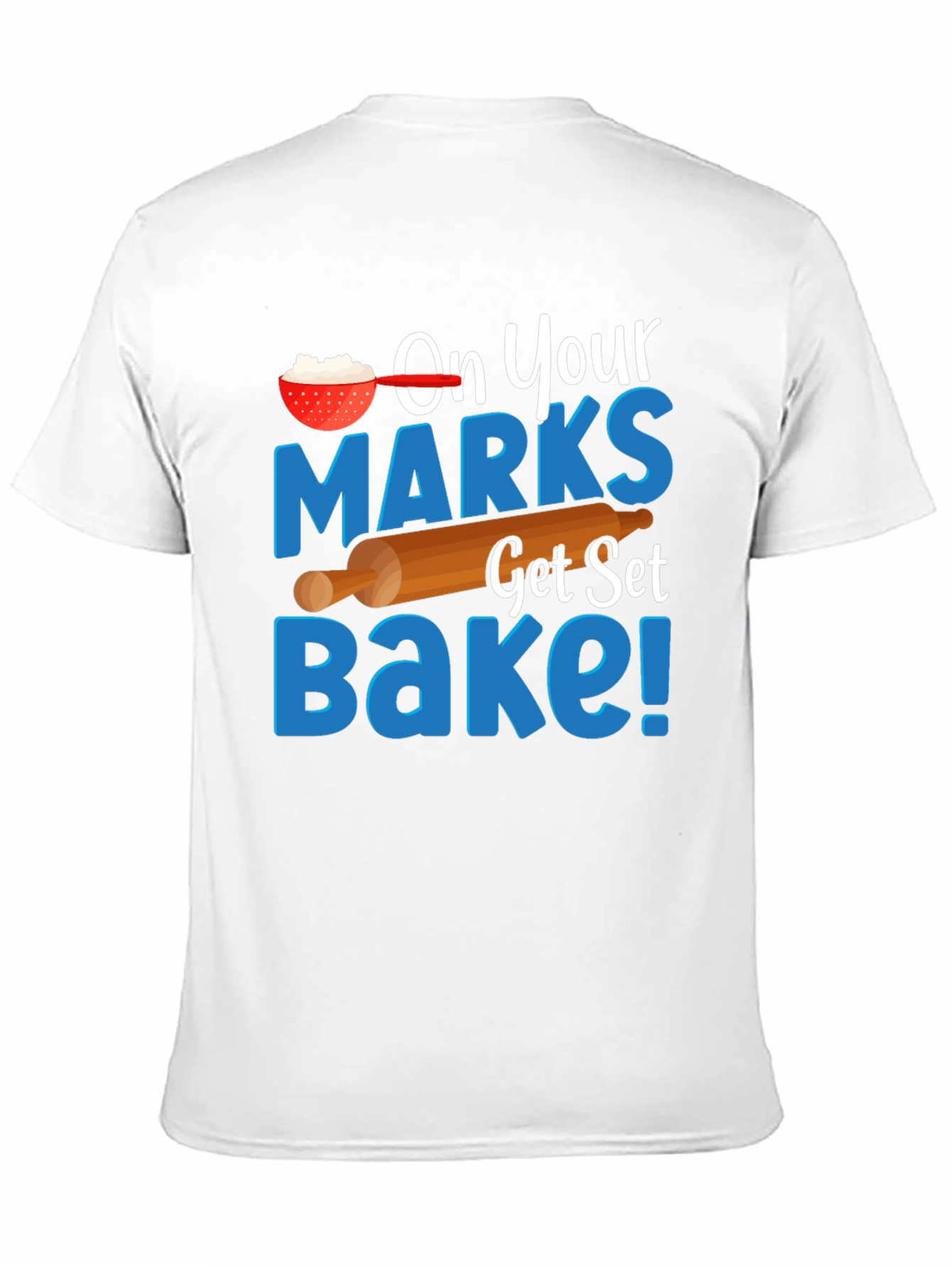Black On Your Marks Get Set Bake! T-Shirt view 11