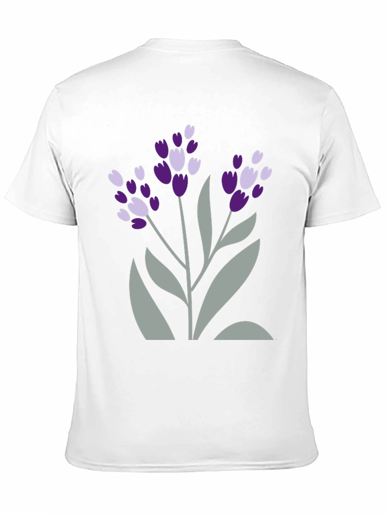 Black Floral Graphic Tee - Black Casual Shirt view 11