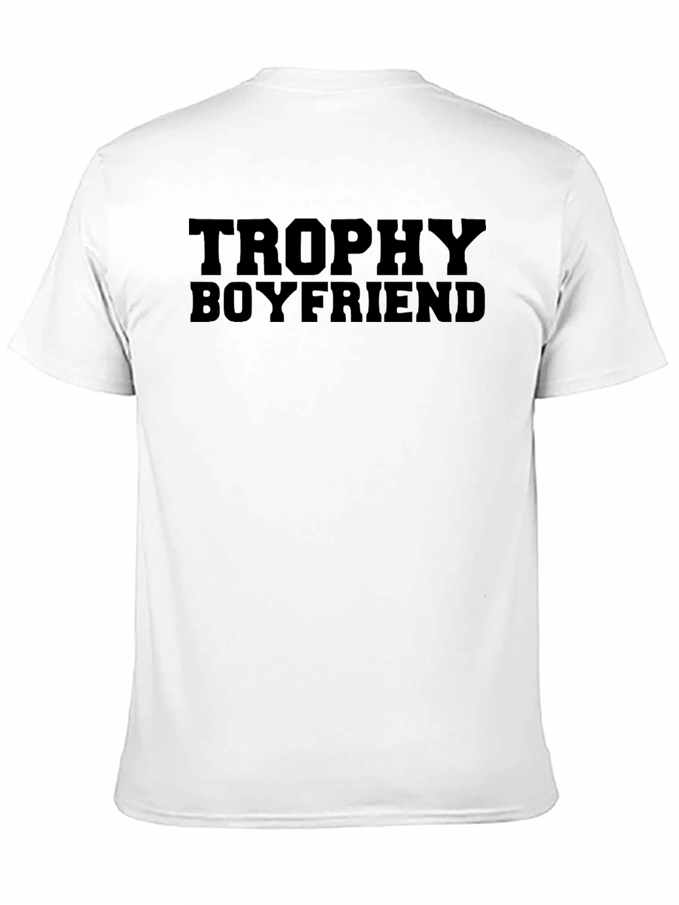 Black Trophy Boyfriend Black T-Shirt view 11