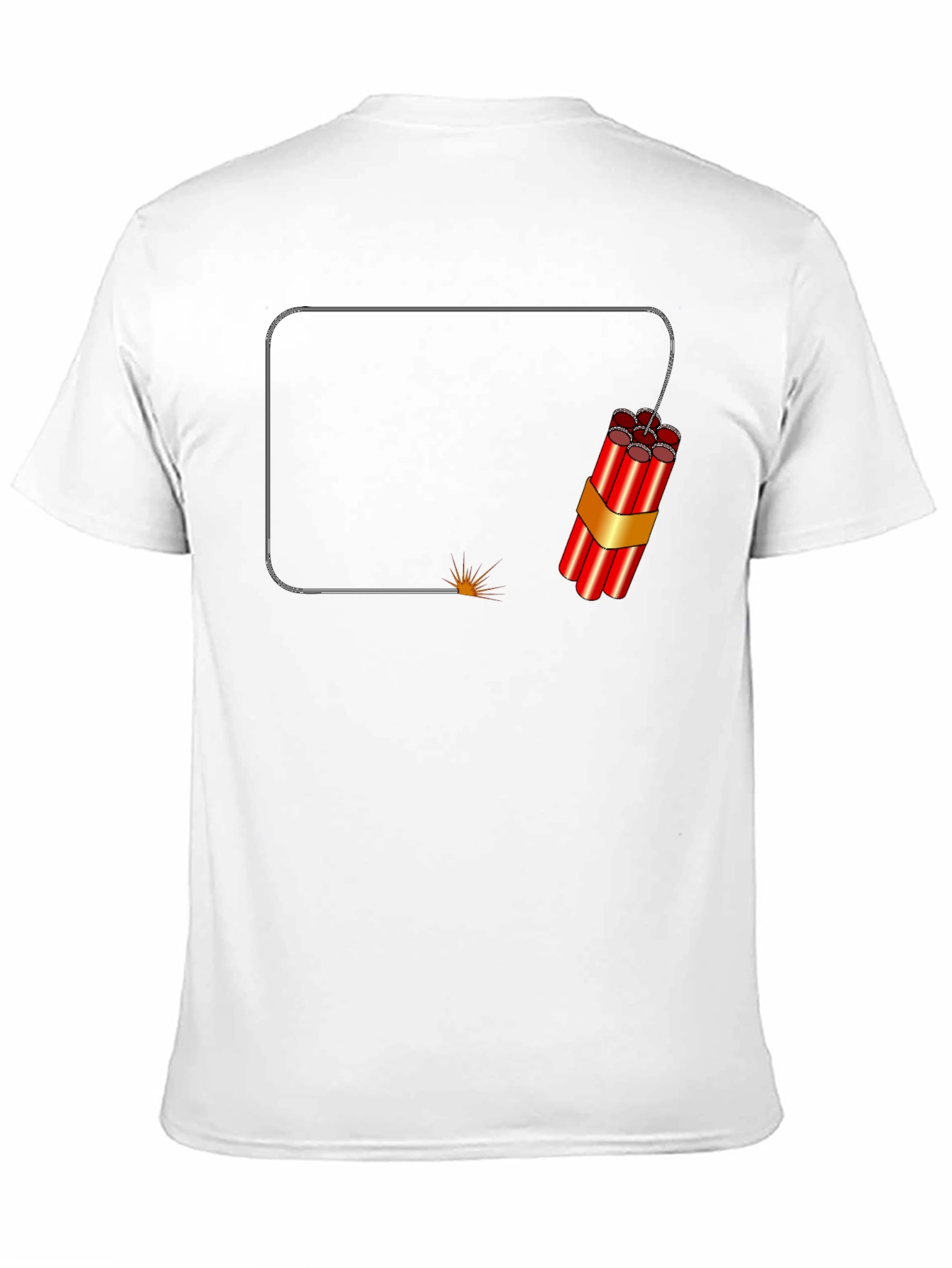 Black Dynamite Graphic Tee - Funny Explosive Design view 11