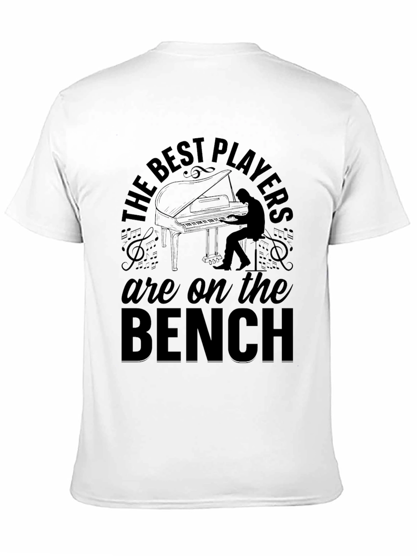 Black The Best Players Are On The Bench T-Shirt view 11