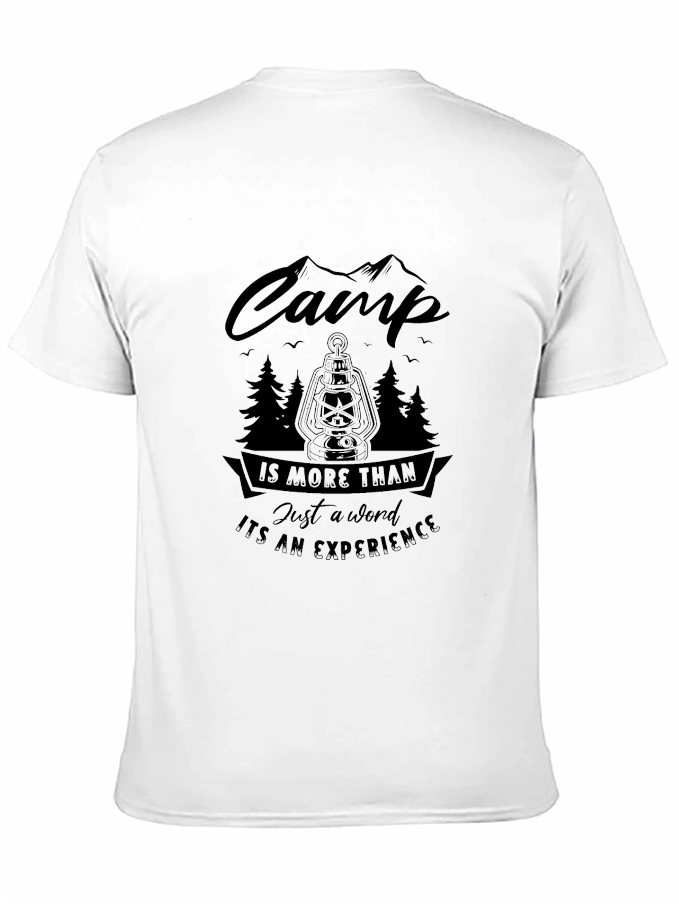 Black Camp Experience Graphic Tee - Black view 11