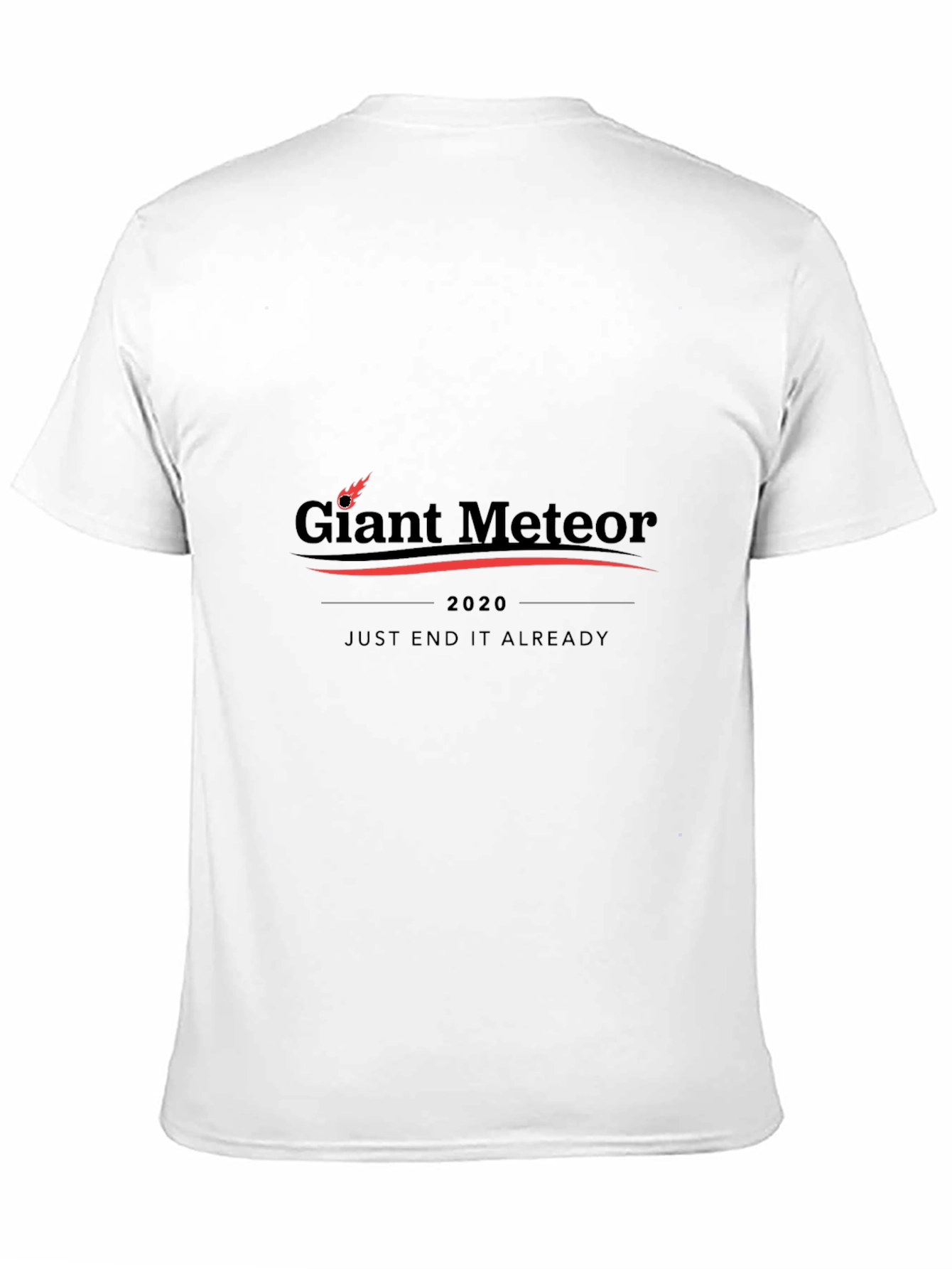 Black Giant Meteor 2020 End It All T-Shirt view 11