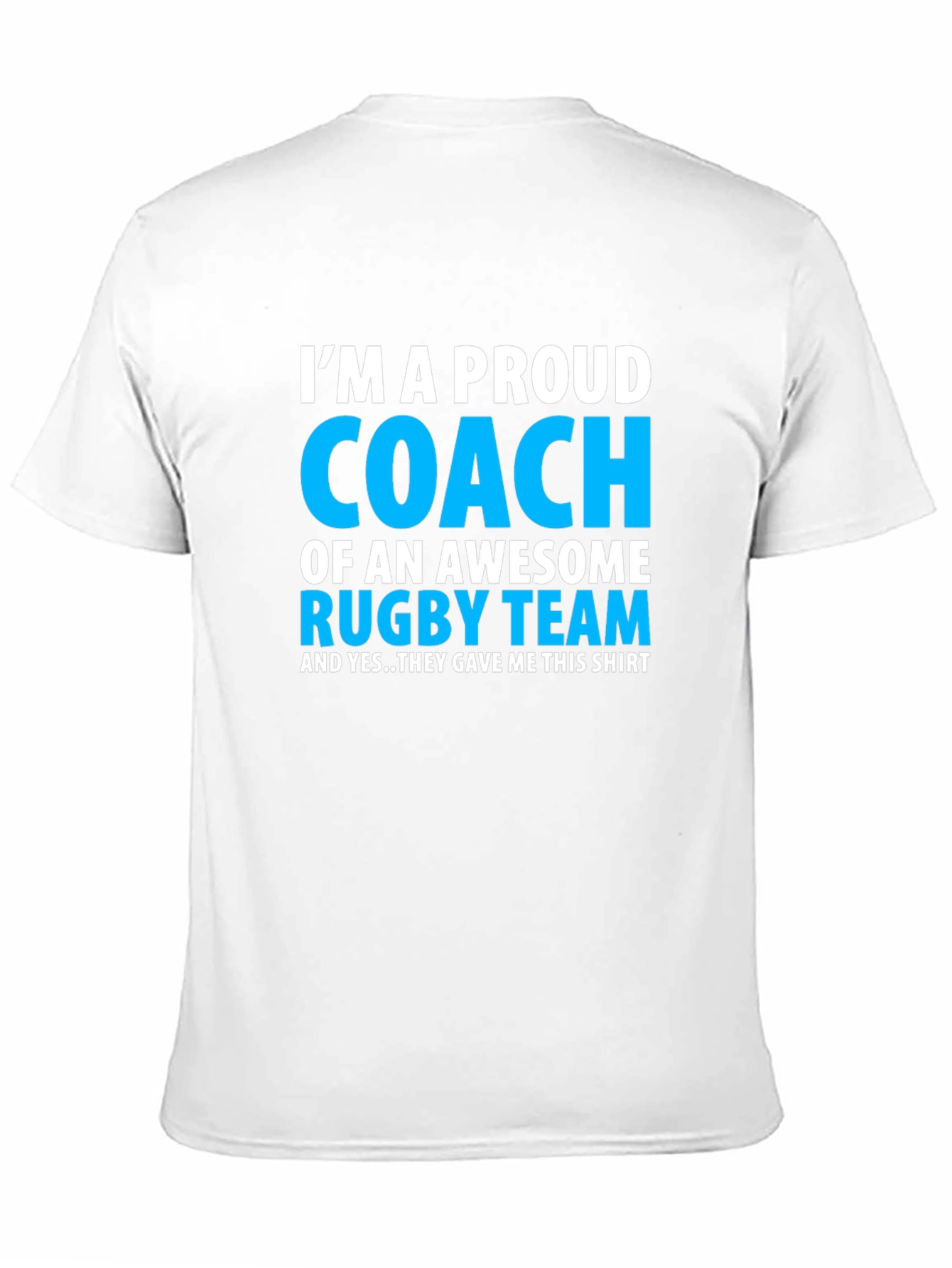 Black Proud Rugby Coach Graphic Tee - Gift Idea view 11