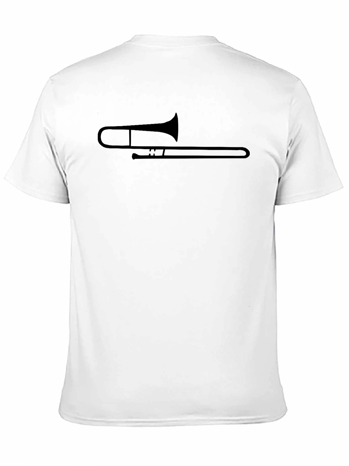 Black Trombone Graphic Tee - Black view 11